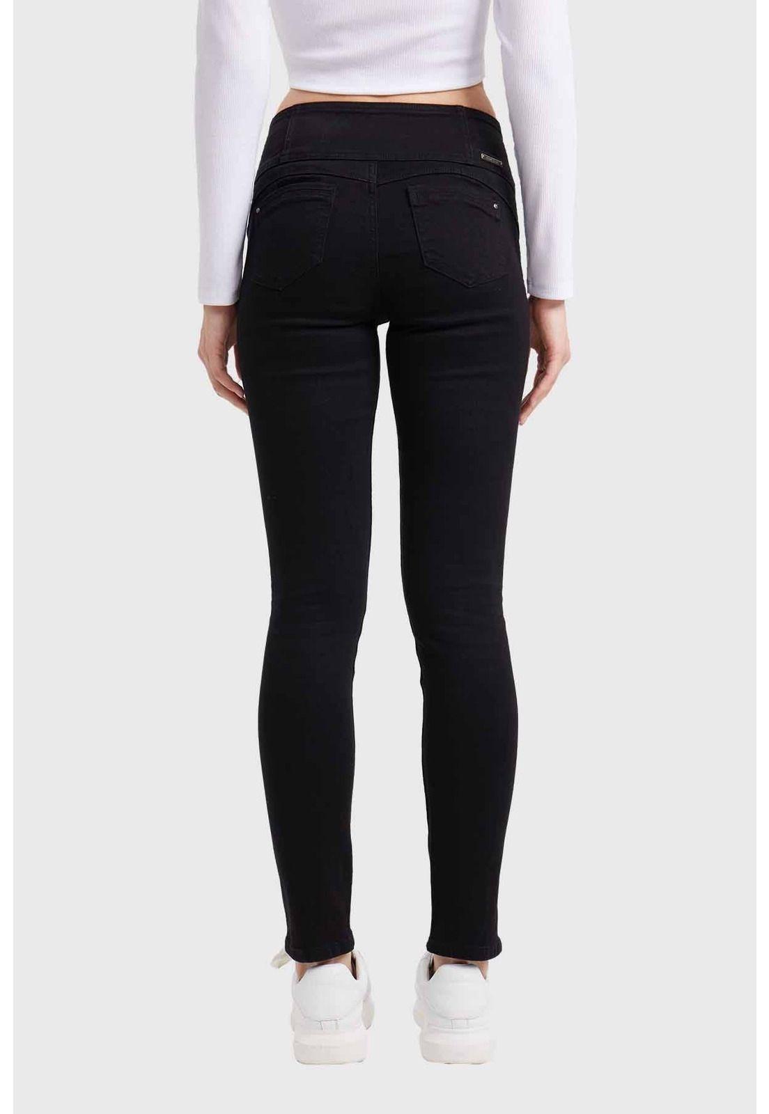 Jeans Mujer Skinny Castilla Negro-2