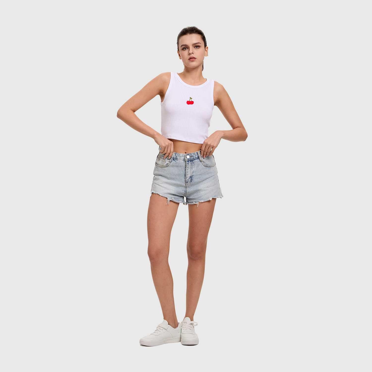 Polera Mujer Bordado Blanco Fashion's Park-3