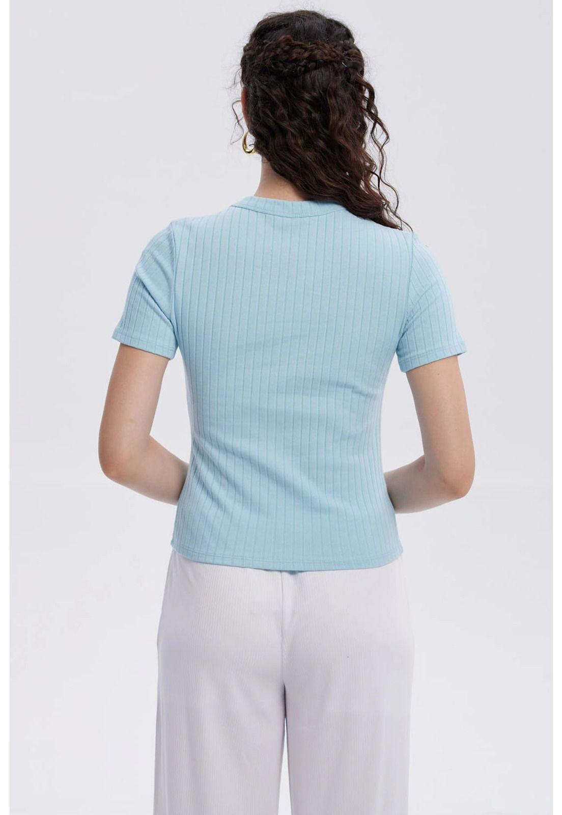 Polera Mujer Rib Crop Lisa Celeste-2