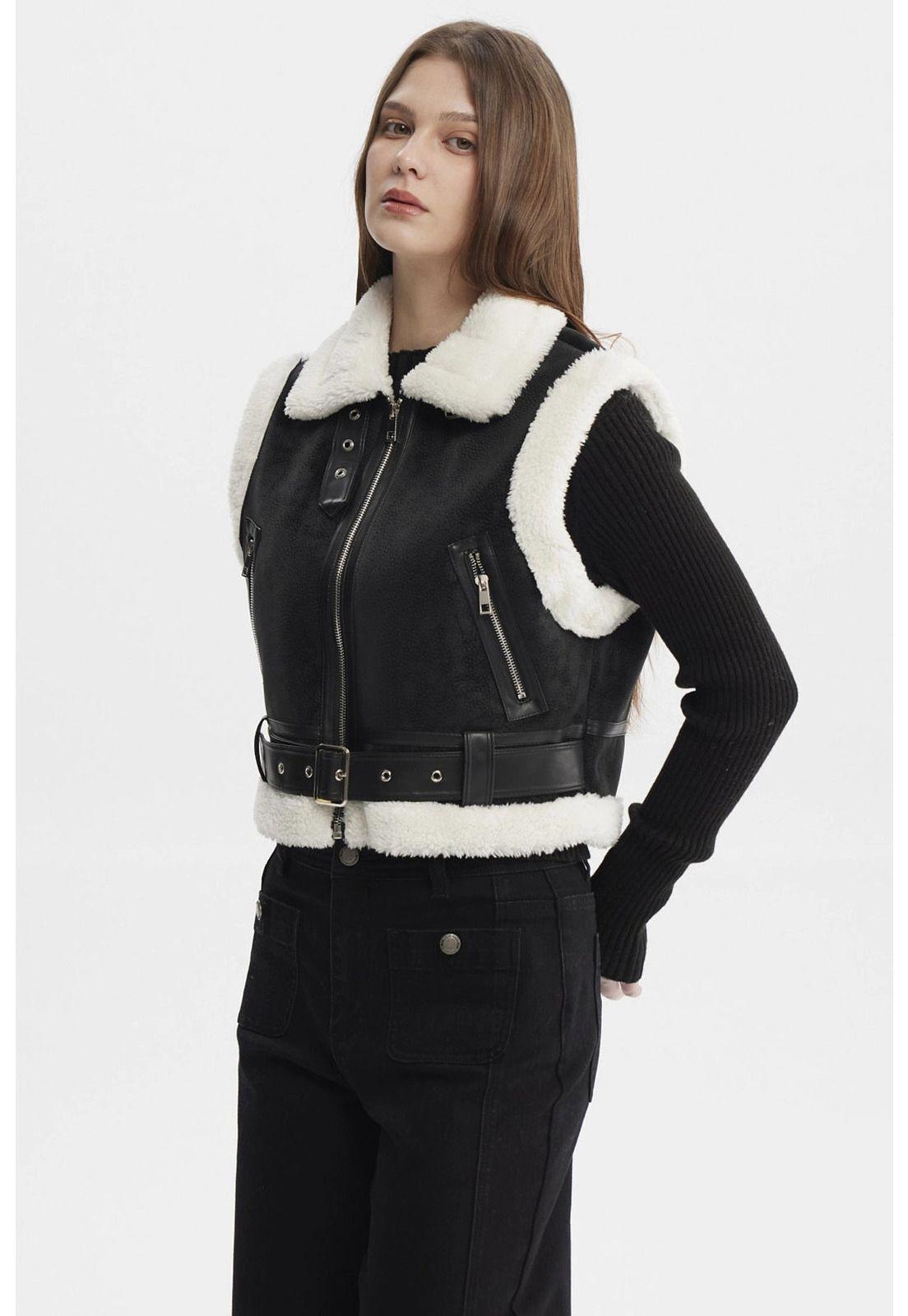 Chaqueta Mujer Aviador Negro - lll-1