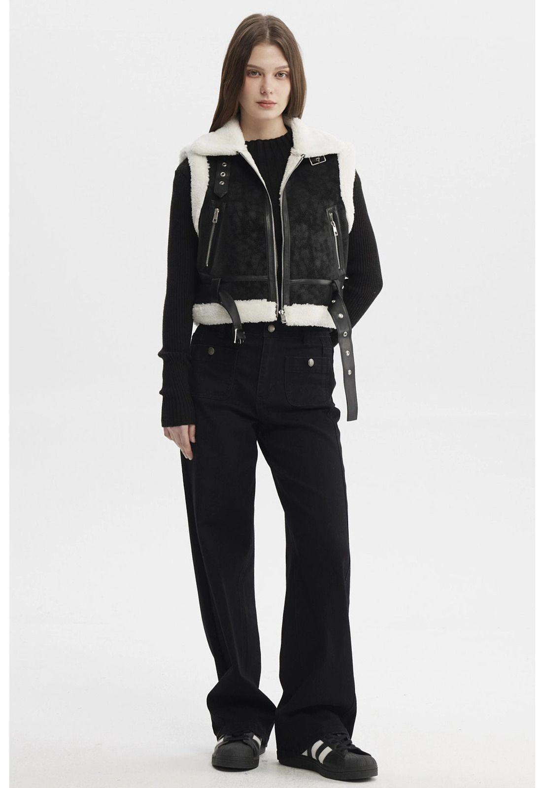 Chaqueta Mujer Aviador Negro - lll-3