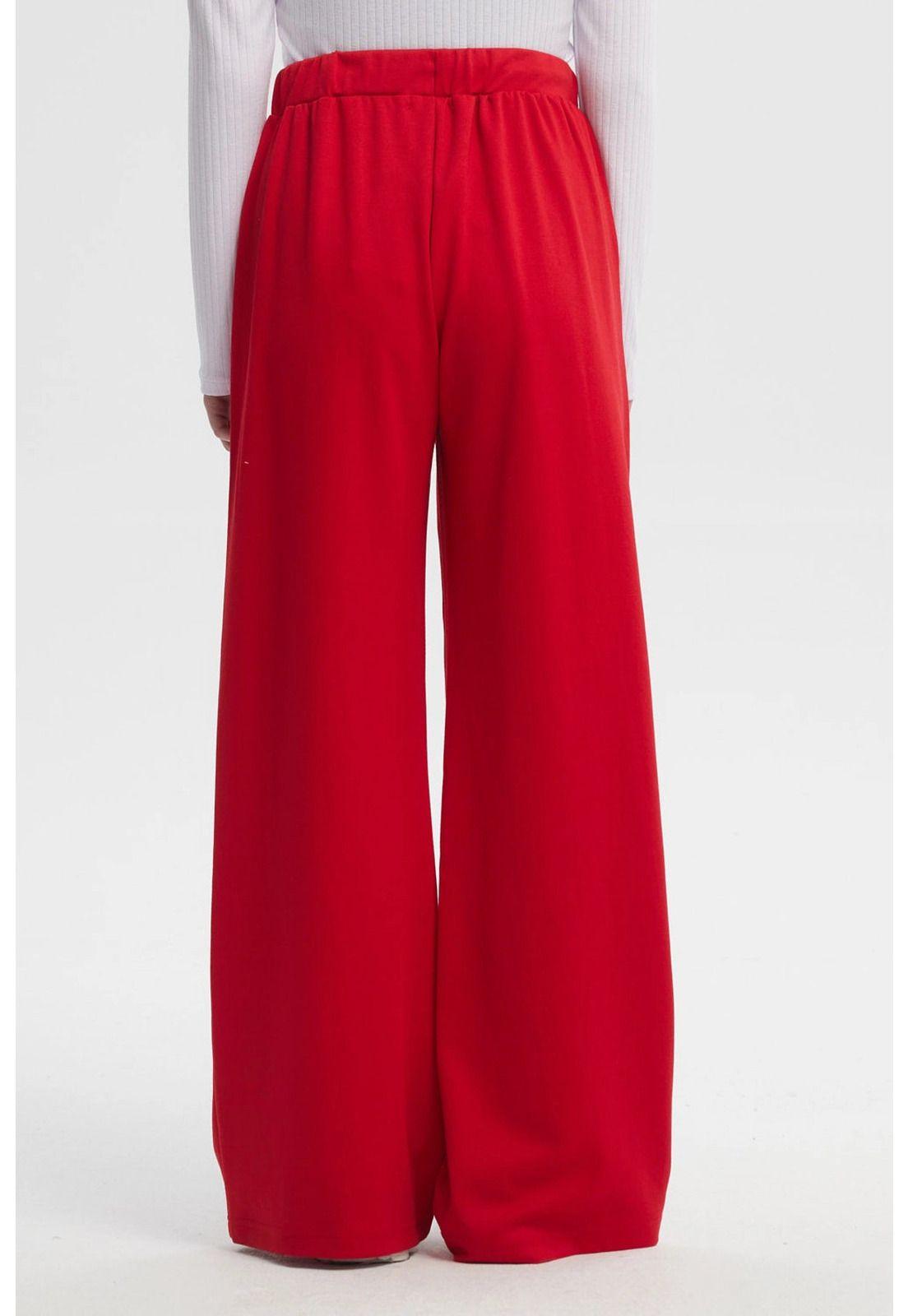 Pantalón Mujer Sastrero Pretina Cordón Rojo-2