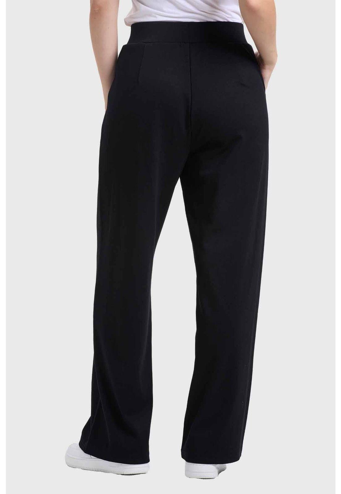 Pantalón Mujer Sastrero Pretina Negro-2