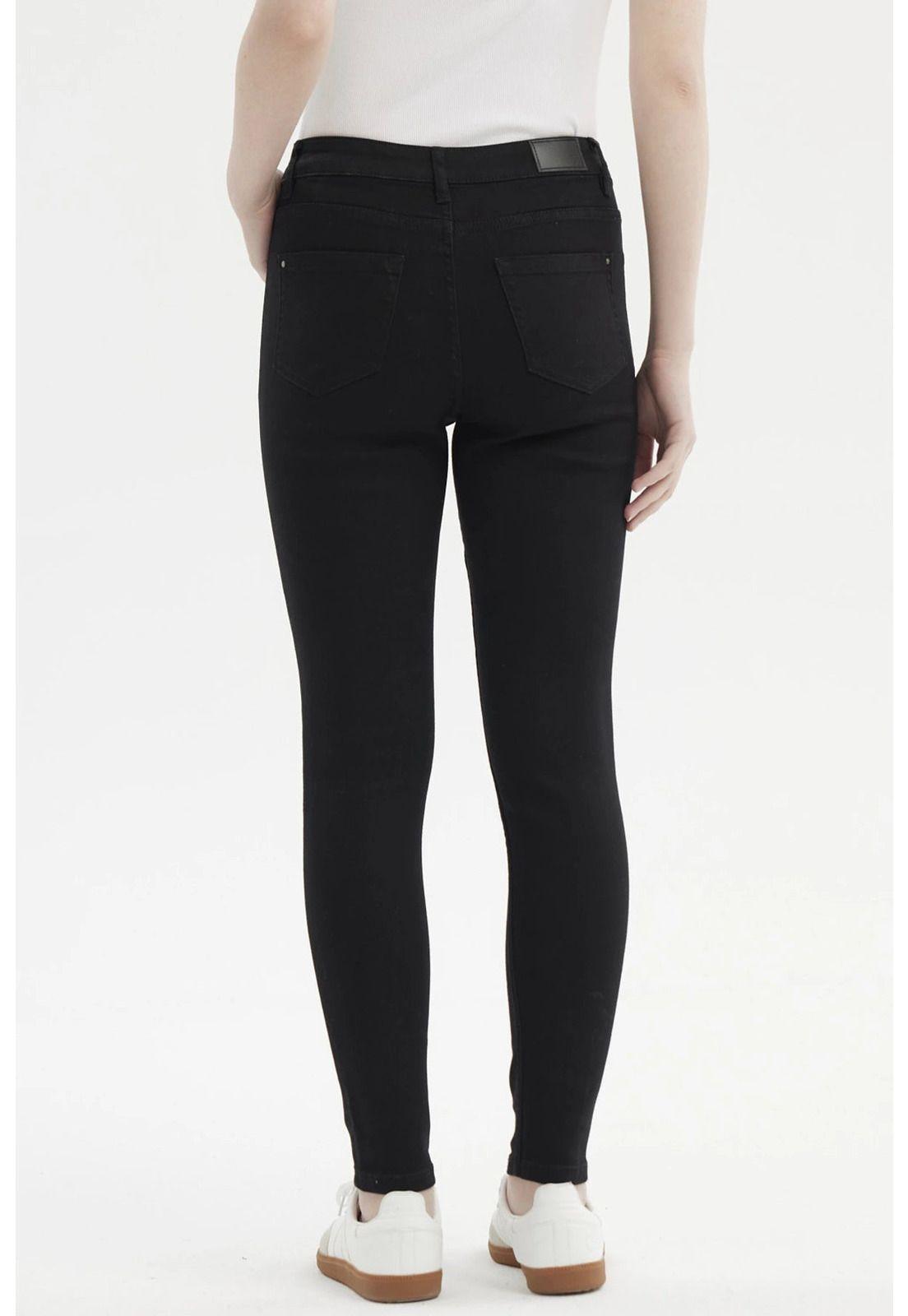 Jeans Mujer Super Skinny Emilia Negro - ll-2