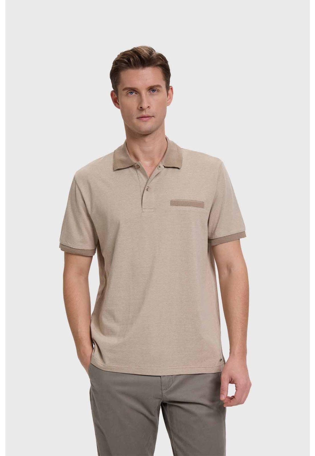 Polera Hombre Caqui-0