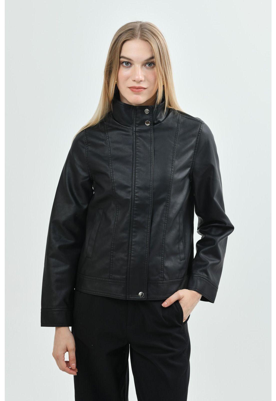 Chaqueta Mujer Classic Negro - Vlll-0