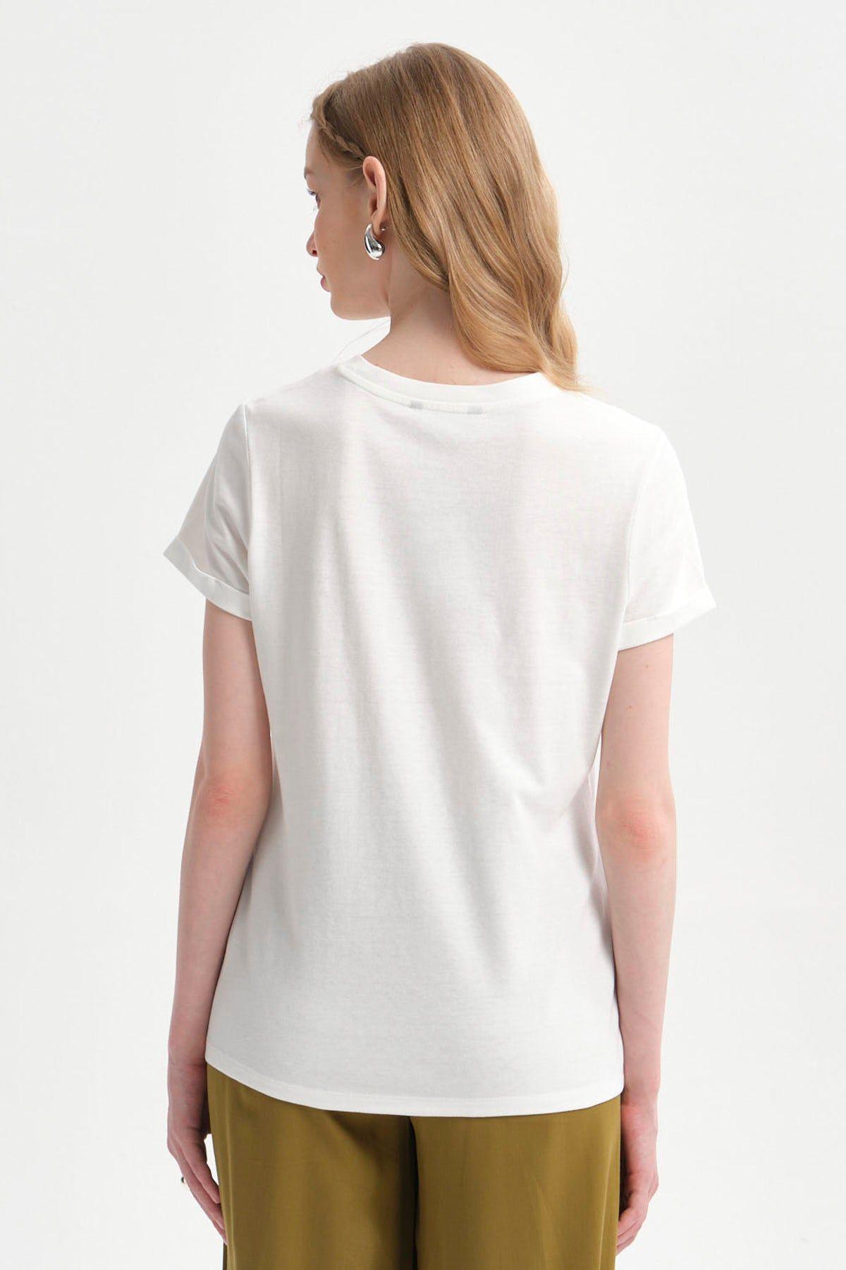 Polera Mujer Gráfica Roll Up Crudo-2