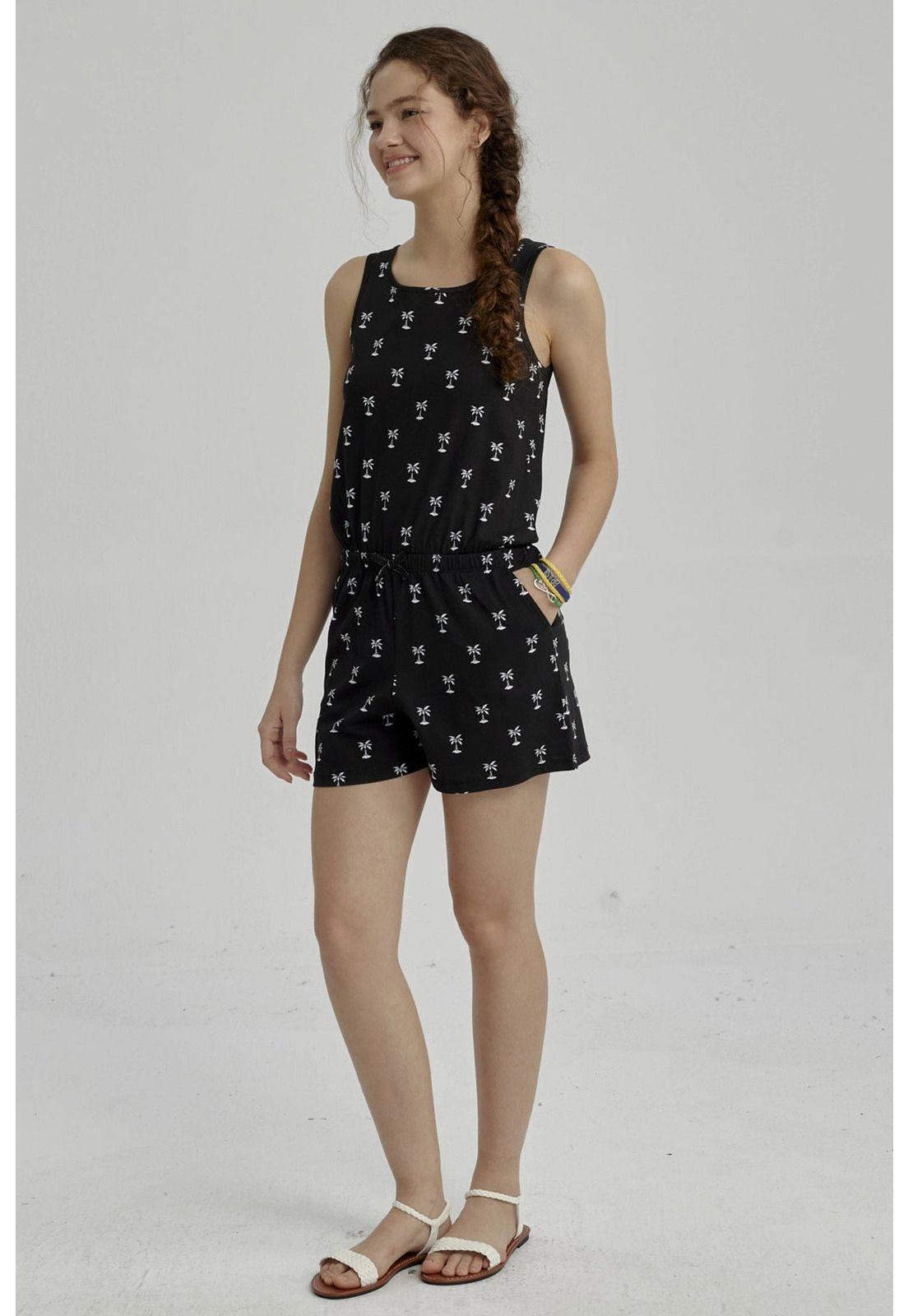 Enteritos Niña Teen Básico Negro-0