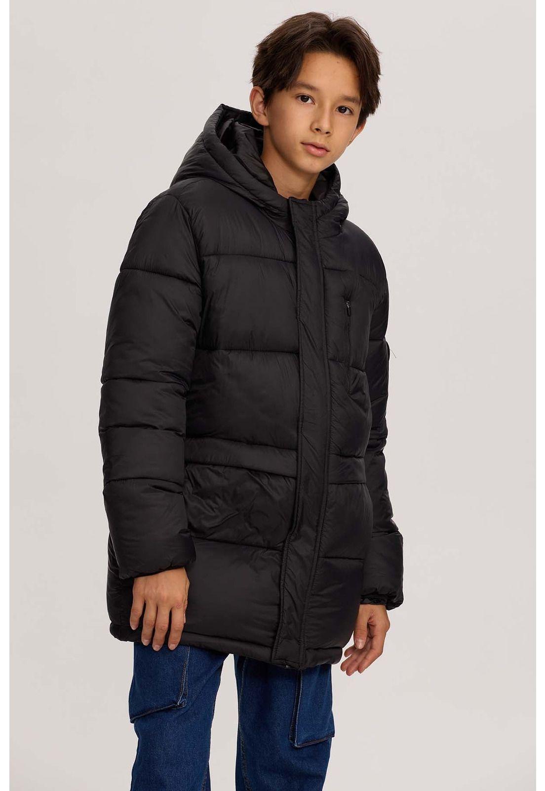 Parka Niño Negro-0