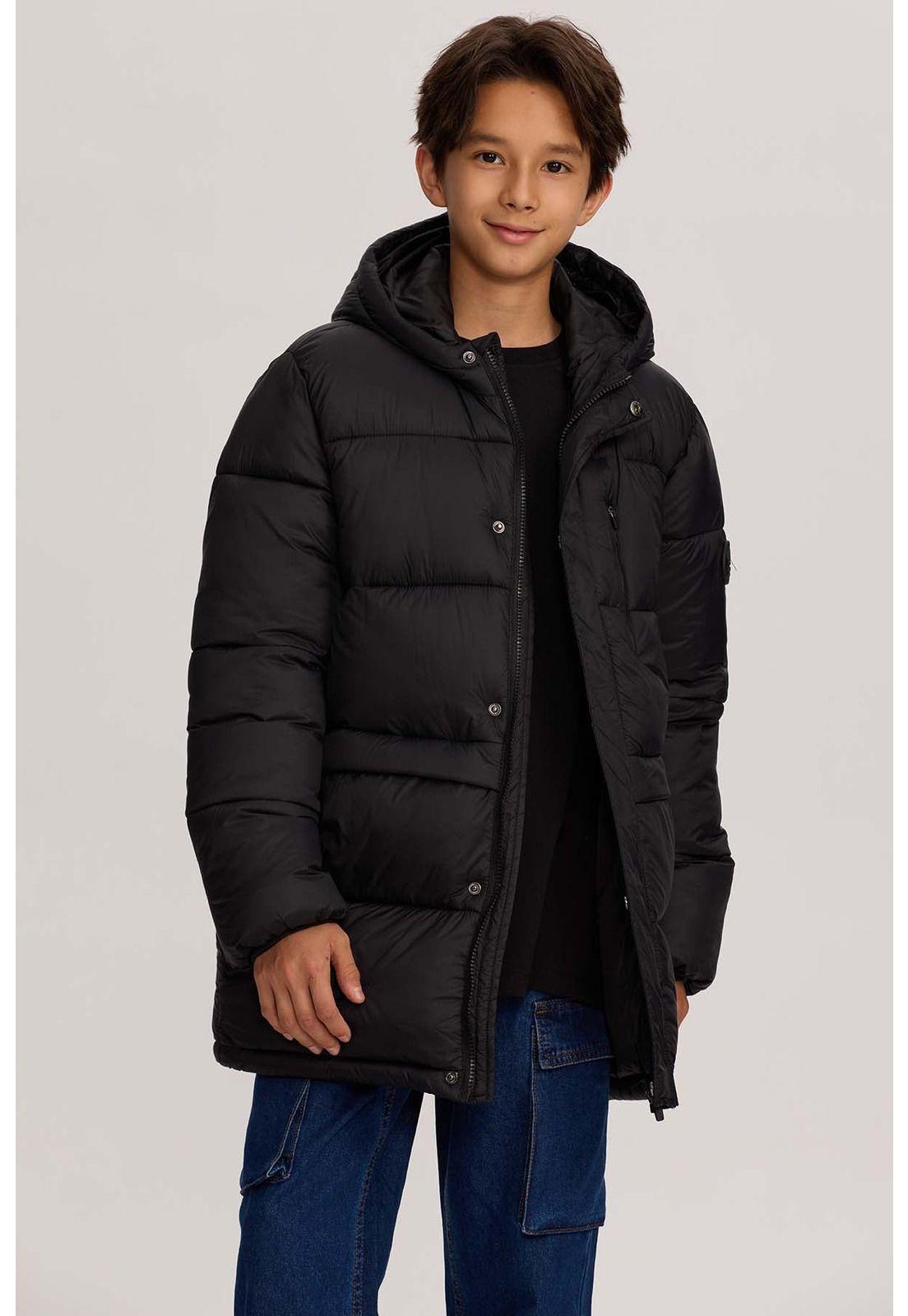 Parka Niño Negro-1