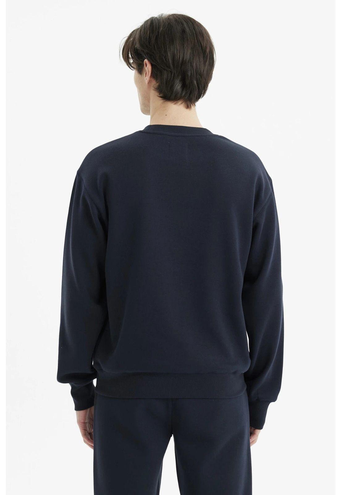 Polerón Escolar Hombre Azul Marino-2