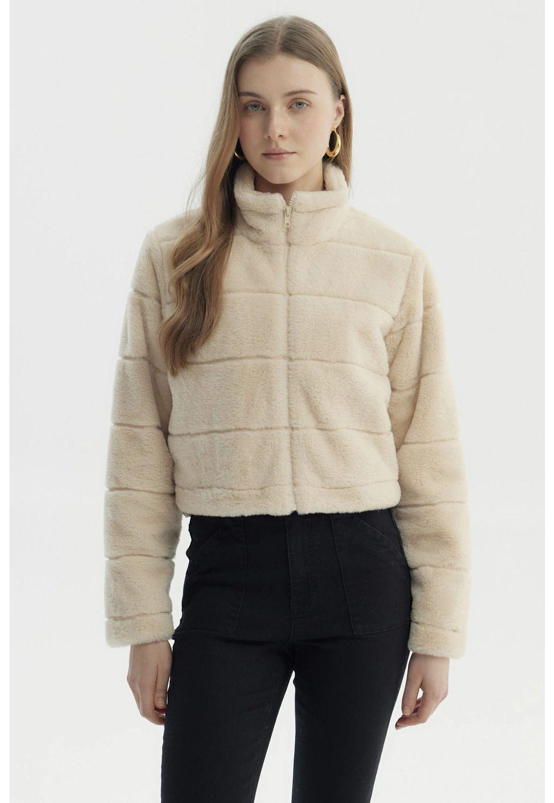 Chaqueta Mujer Juvenil Beige - ll-0
