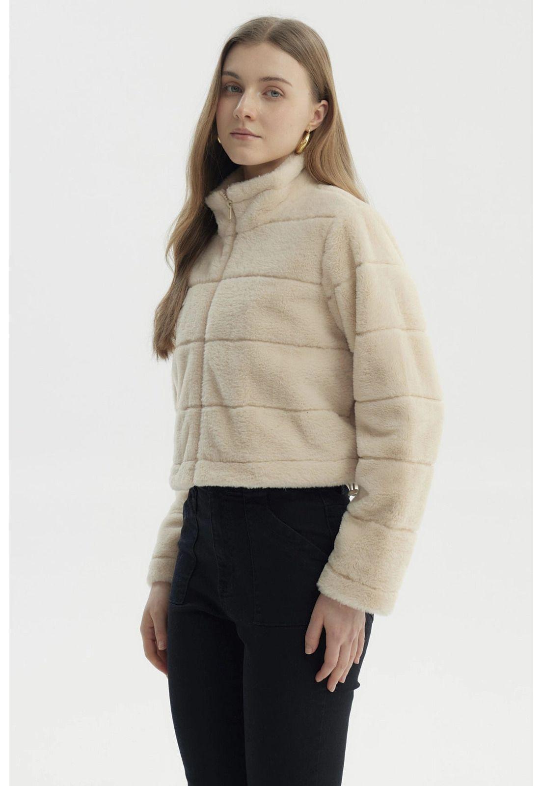 Chaqueta Mujer Juvenil Beige - ll-1