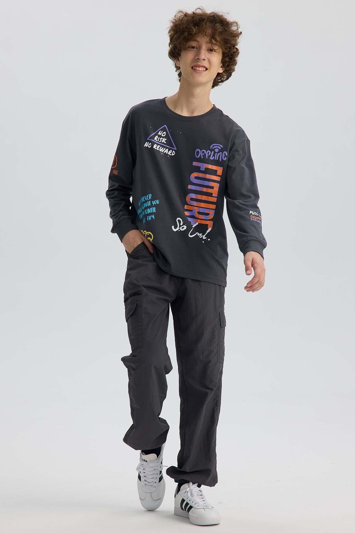 Pantalón Niño Jogger Cargo Marengo II-0