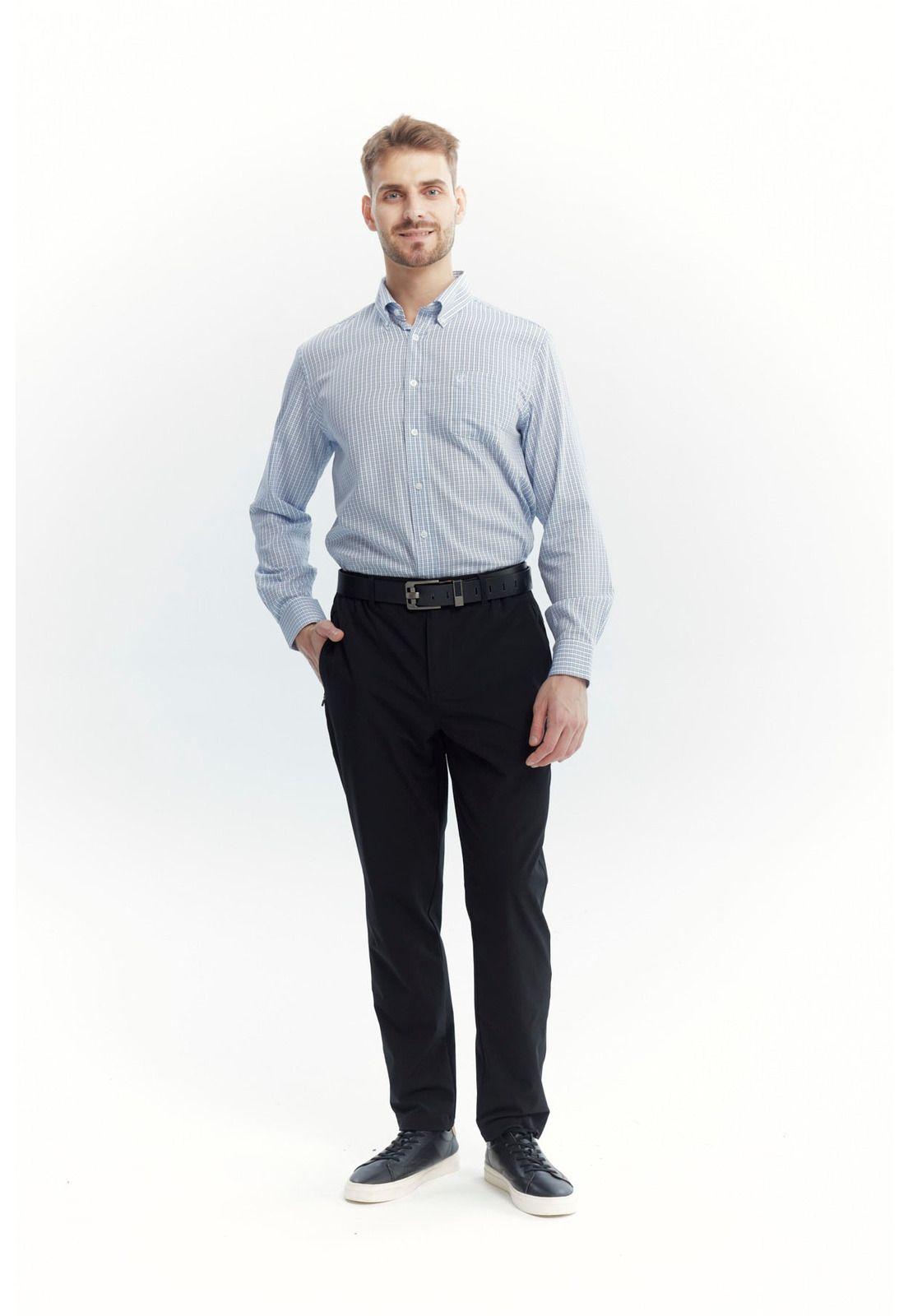 Camisa Hombre Regular Blanco - lll-3