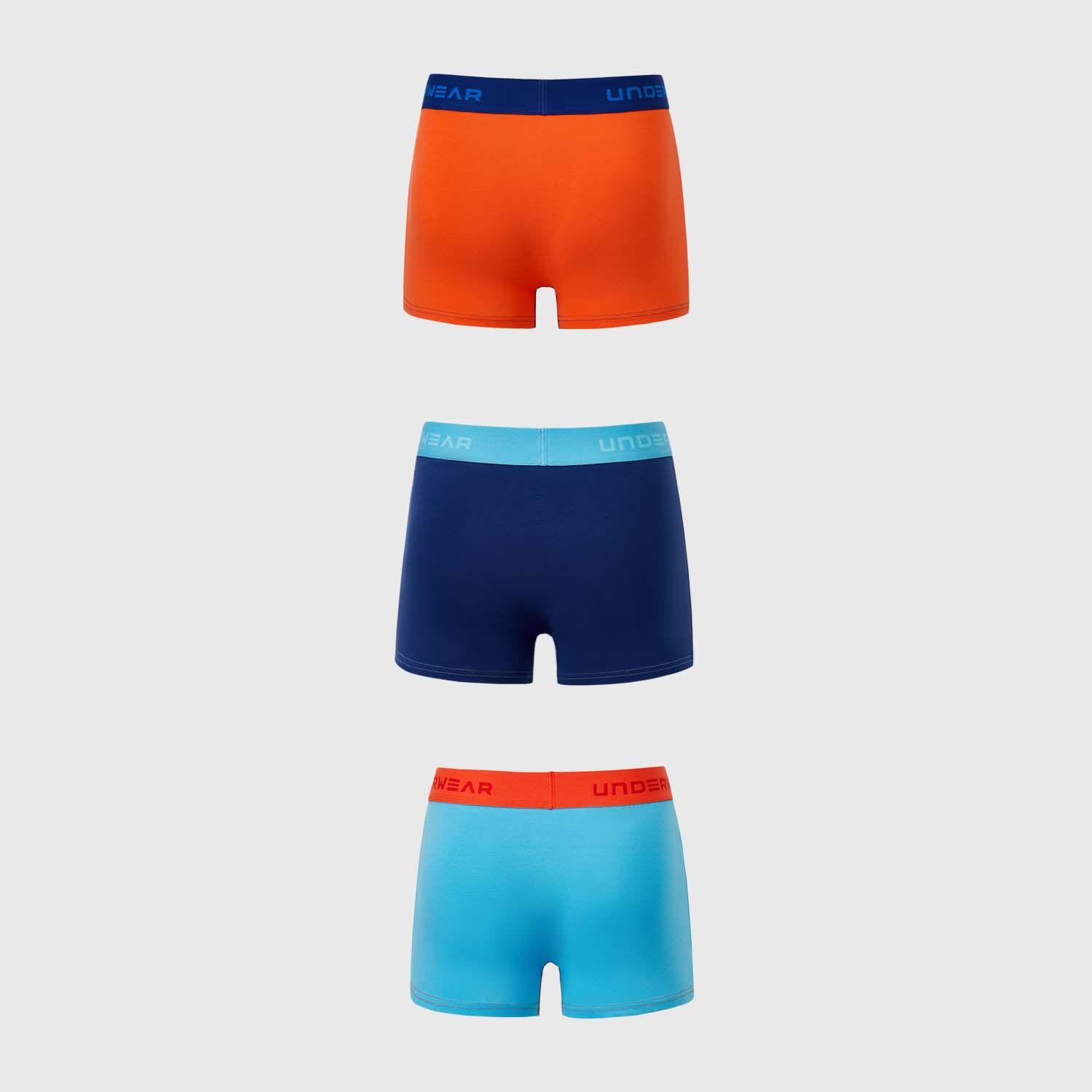 Boxer Hombre Tripack Color Naranjo Fashions Park-1