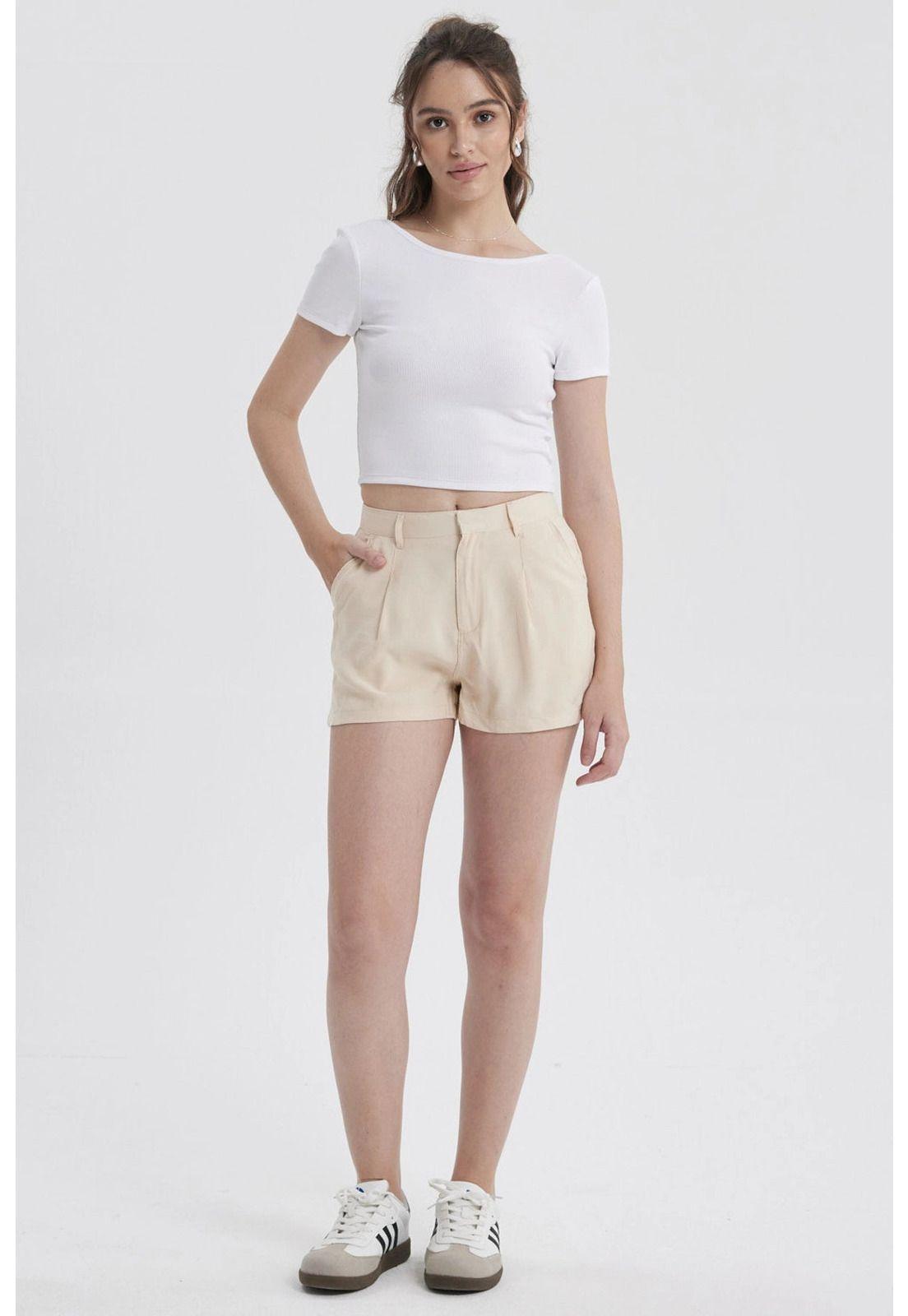 Short Mujer Sastrero Beige-3