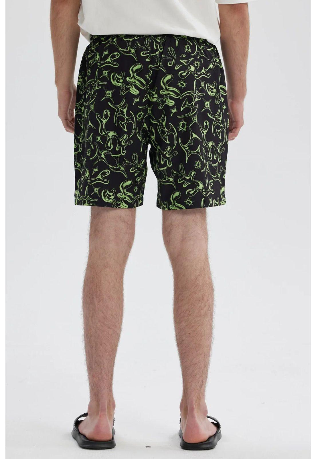 Short De Baño Hombre Full Rapport Negro - lll-2