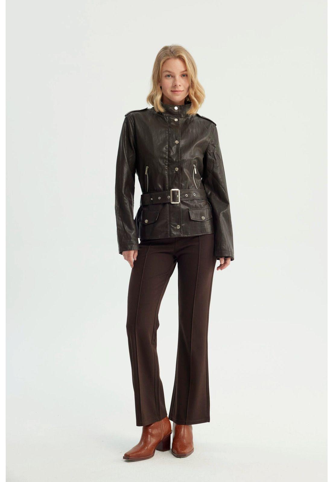 Chaqueta Mujer Classic Chocolate-3