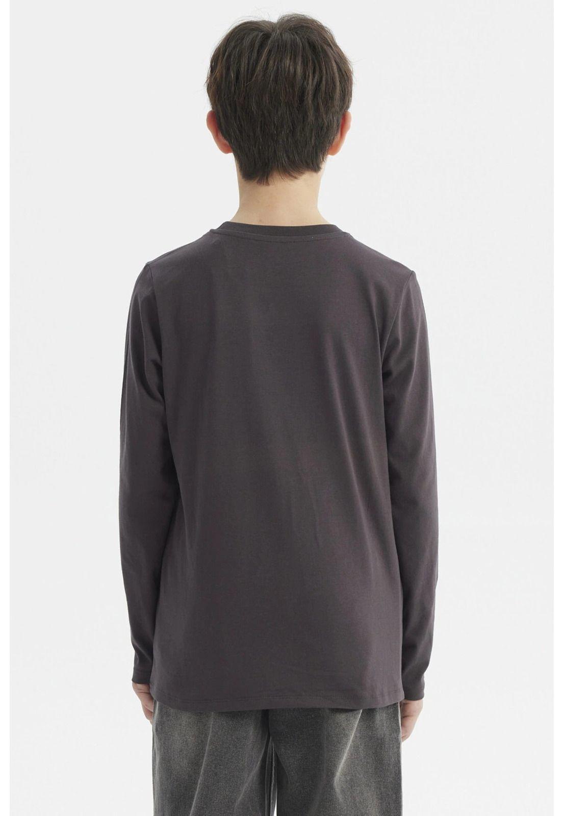 Polera Niño Print Con Relieve Marengo-2