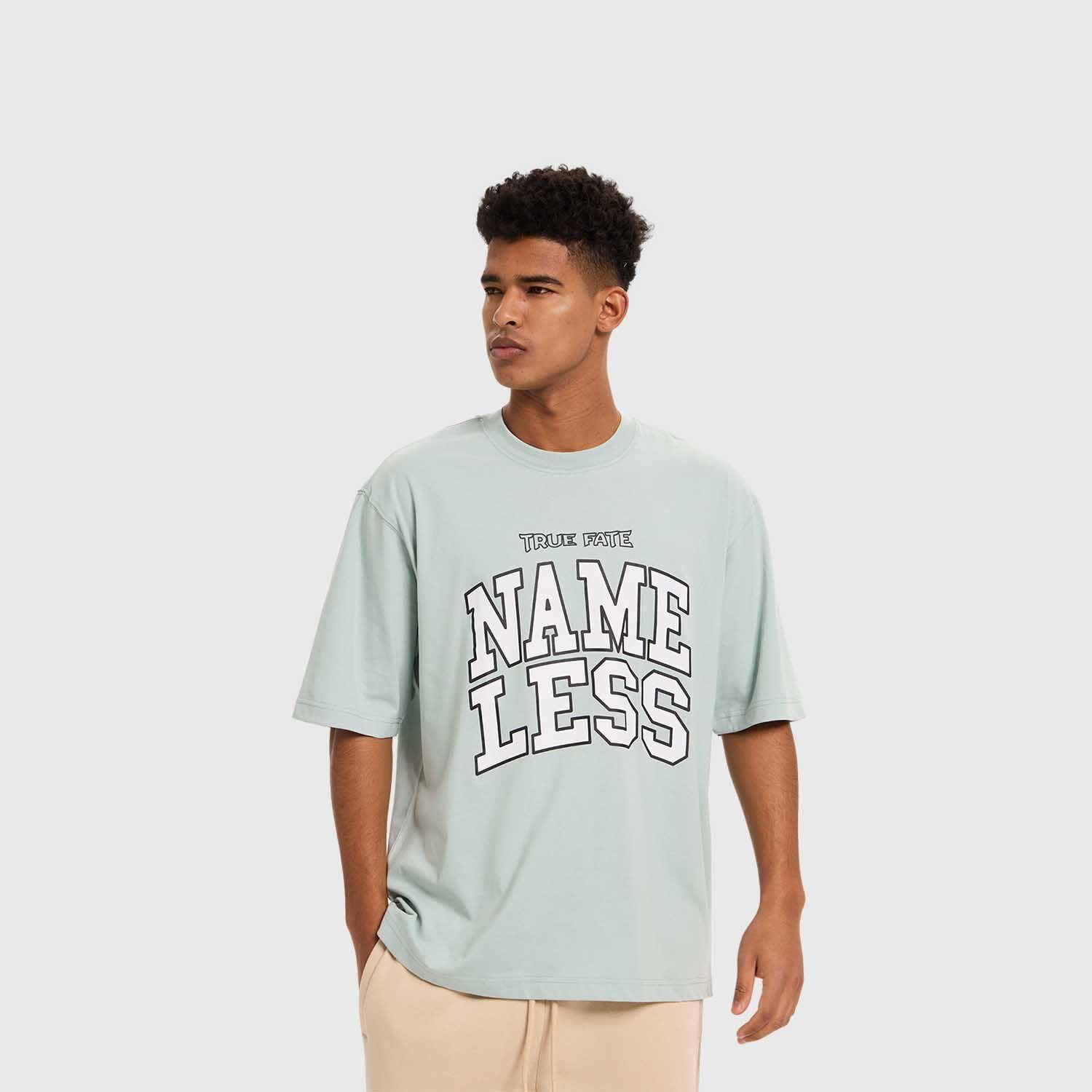 Polera Hombre Print College Verde Claro Fashion's Park-1