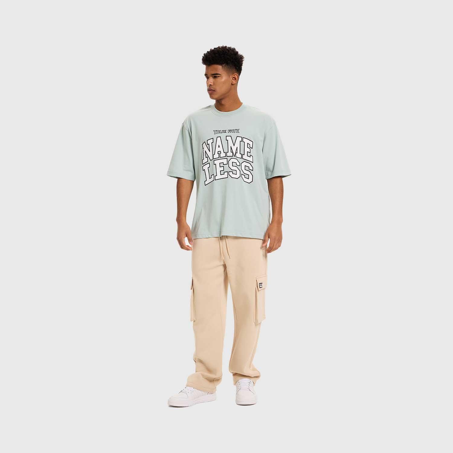Polera Hombre Print College Verde Claro Fashion's Park-3