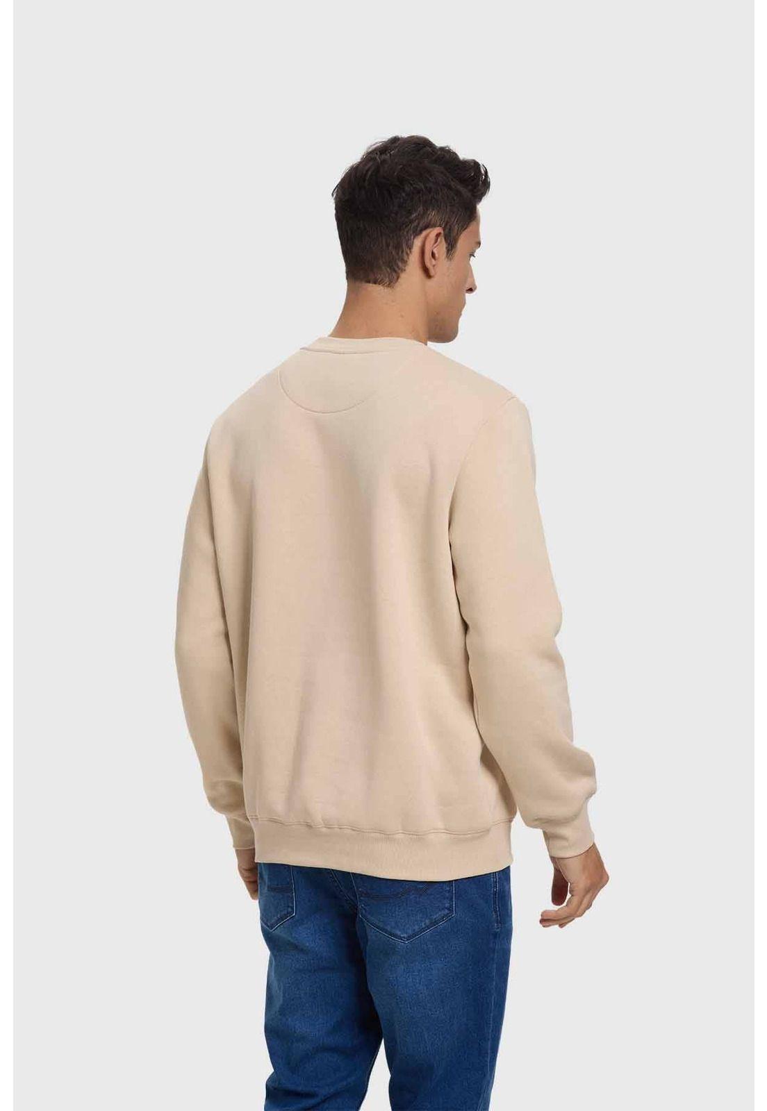 Polerón Hombre Básico Beige-2