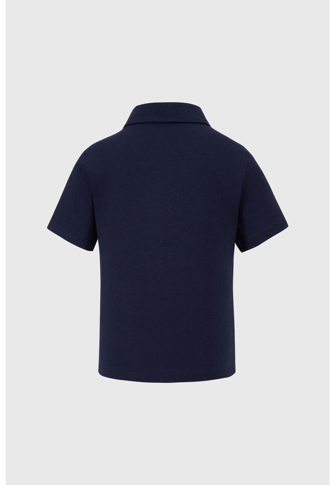 Polera Niña Sport Azul-1