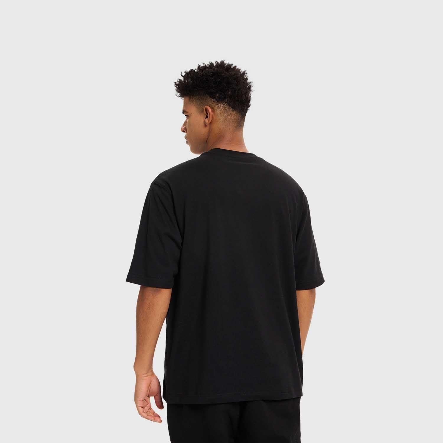 Polera Hombre Print College Negro Fashion's Park-2