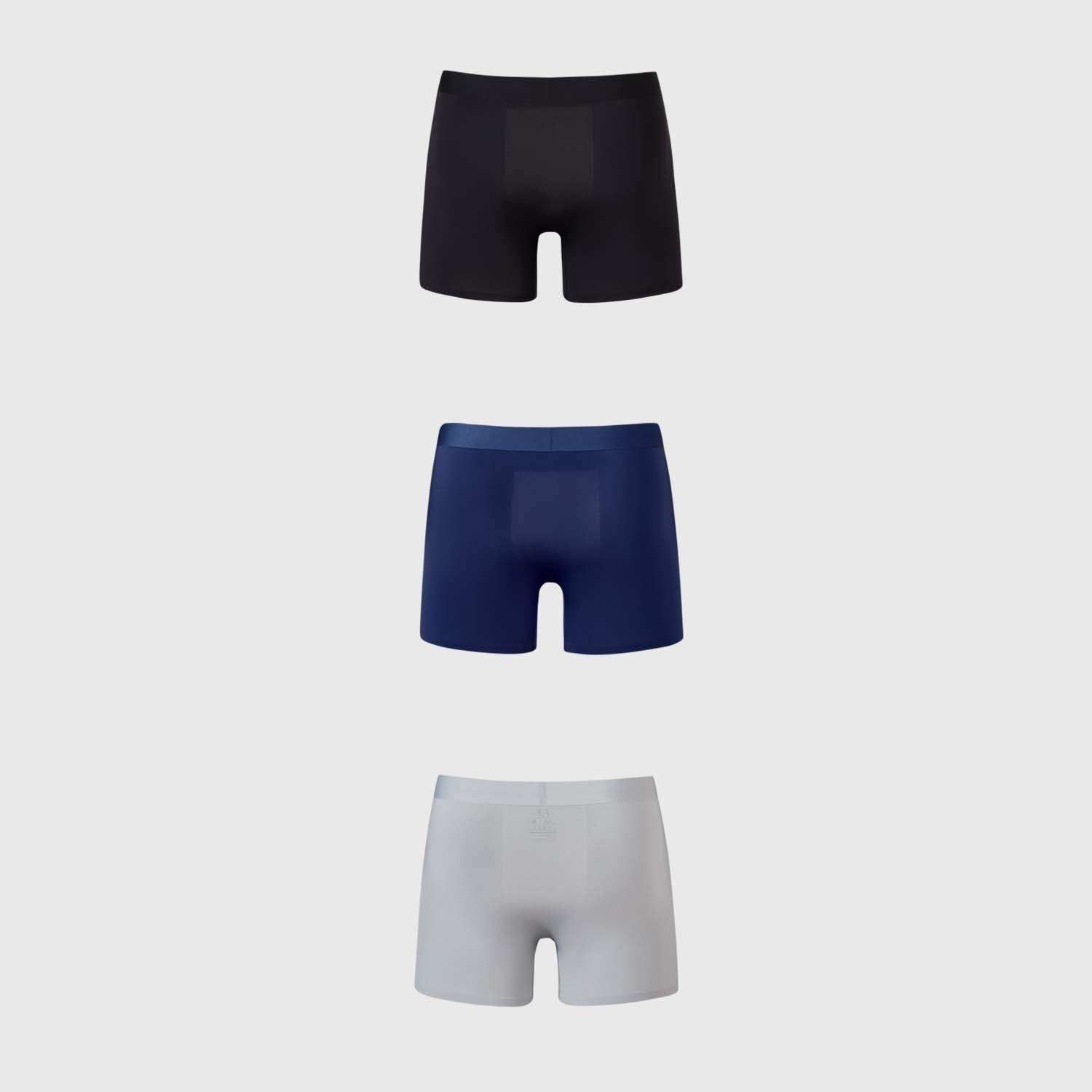 Boxer Hombre Tripack Negro Fashions Park-1