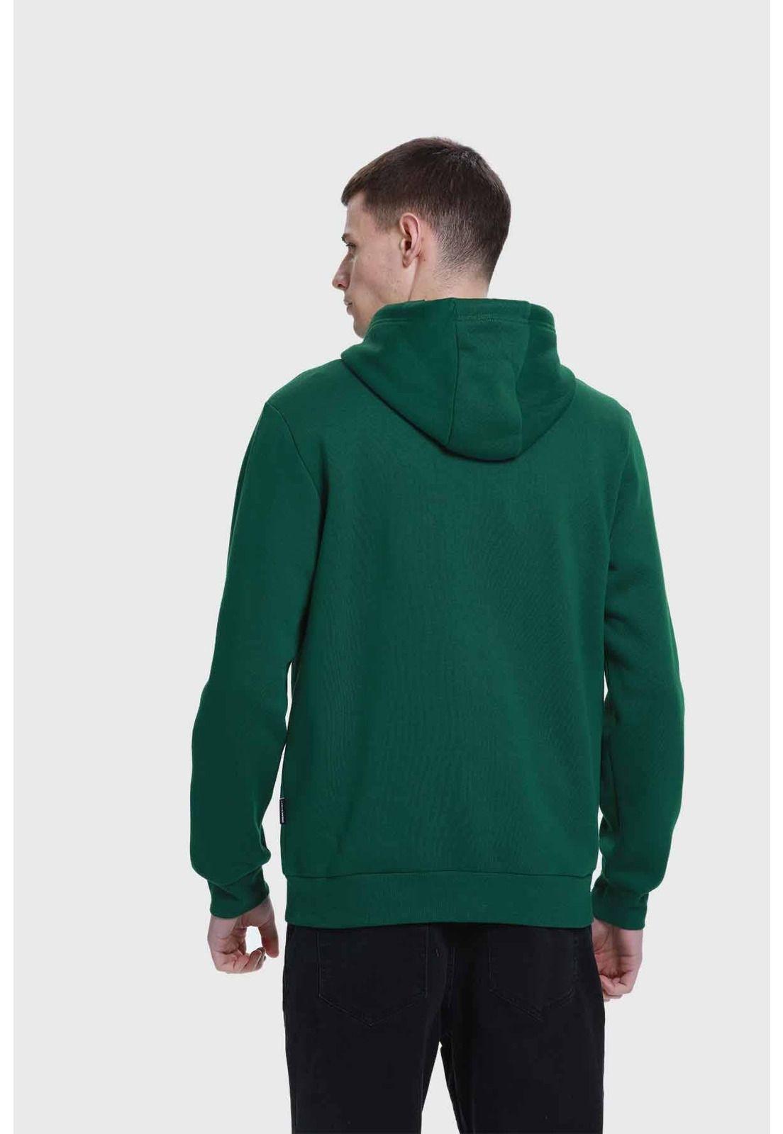 Polerón Hombre Basic Verde-2
