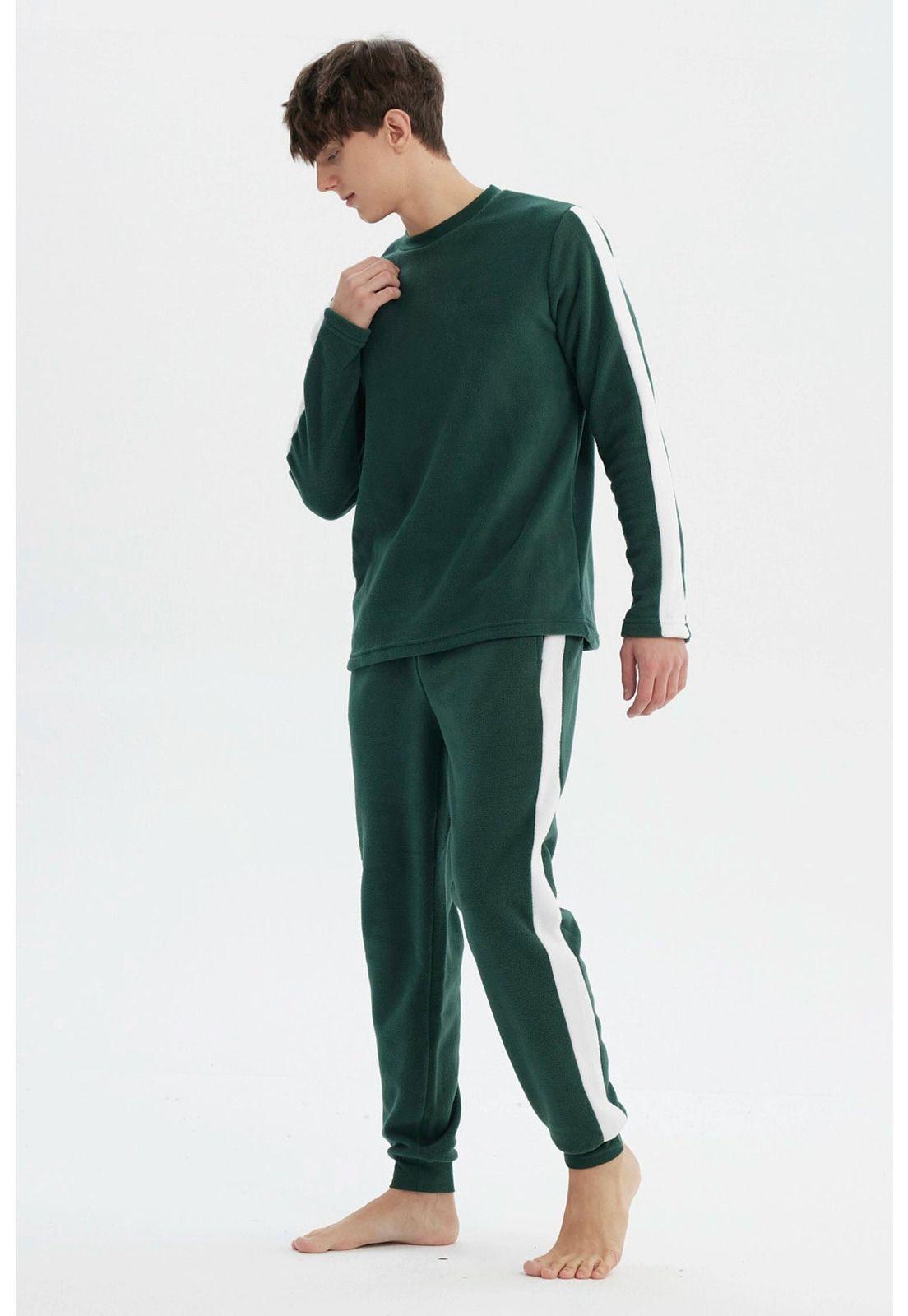 Pijama Hombre Pijama Verde-1
