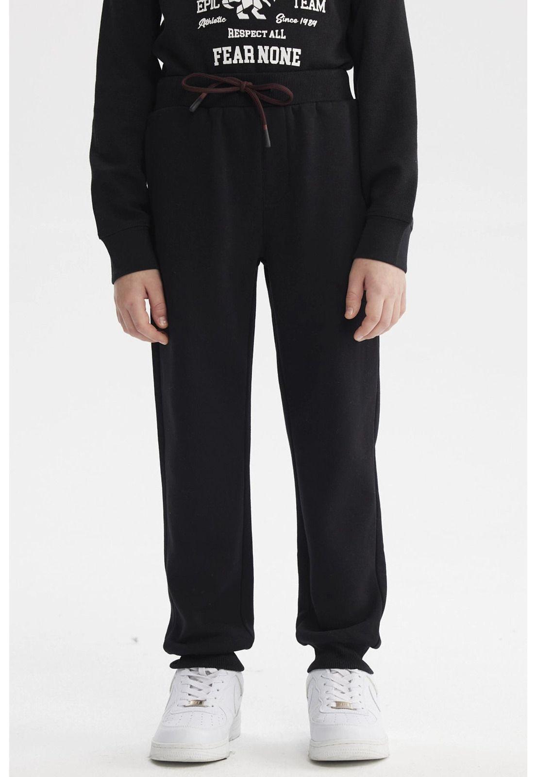 Pantalón Buzo Niño Bipack Toddler Gris Melange-1