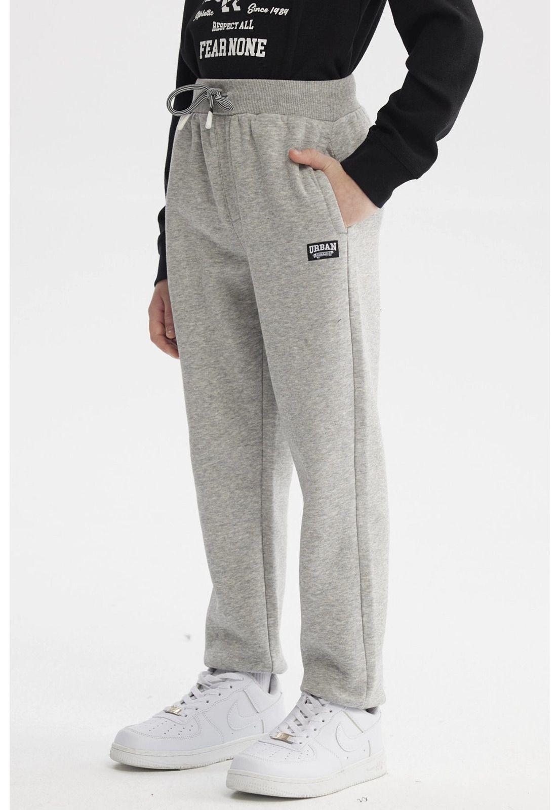 Pantalón Buzo Niño Bipack Toddler Gris Melange-2