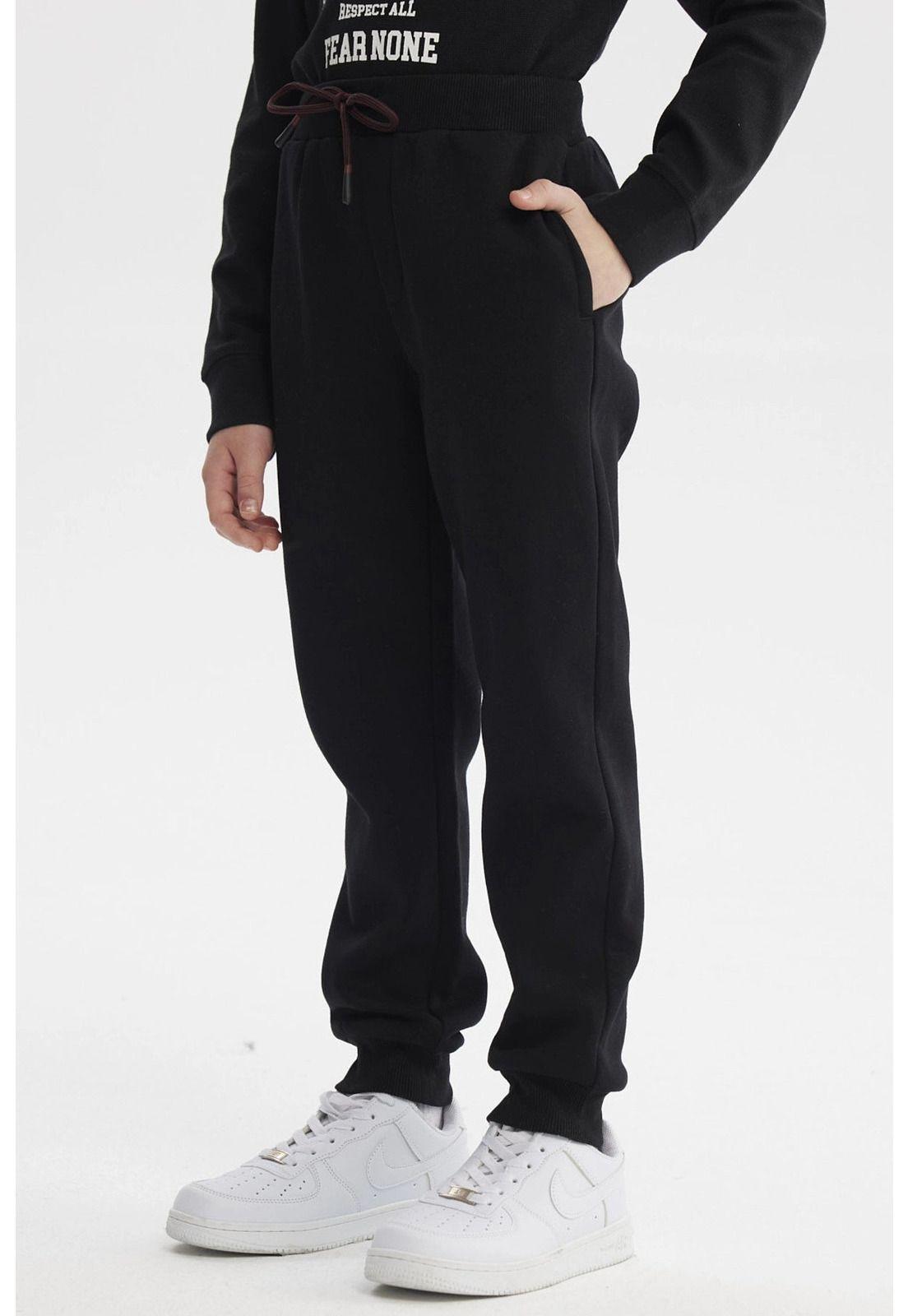 Pantalón Buzo Niño Bipack Toddler Gris Melange-3