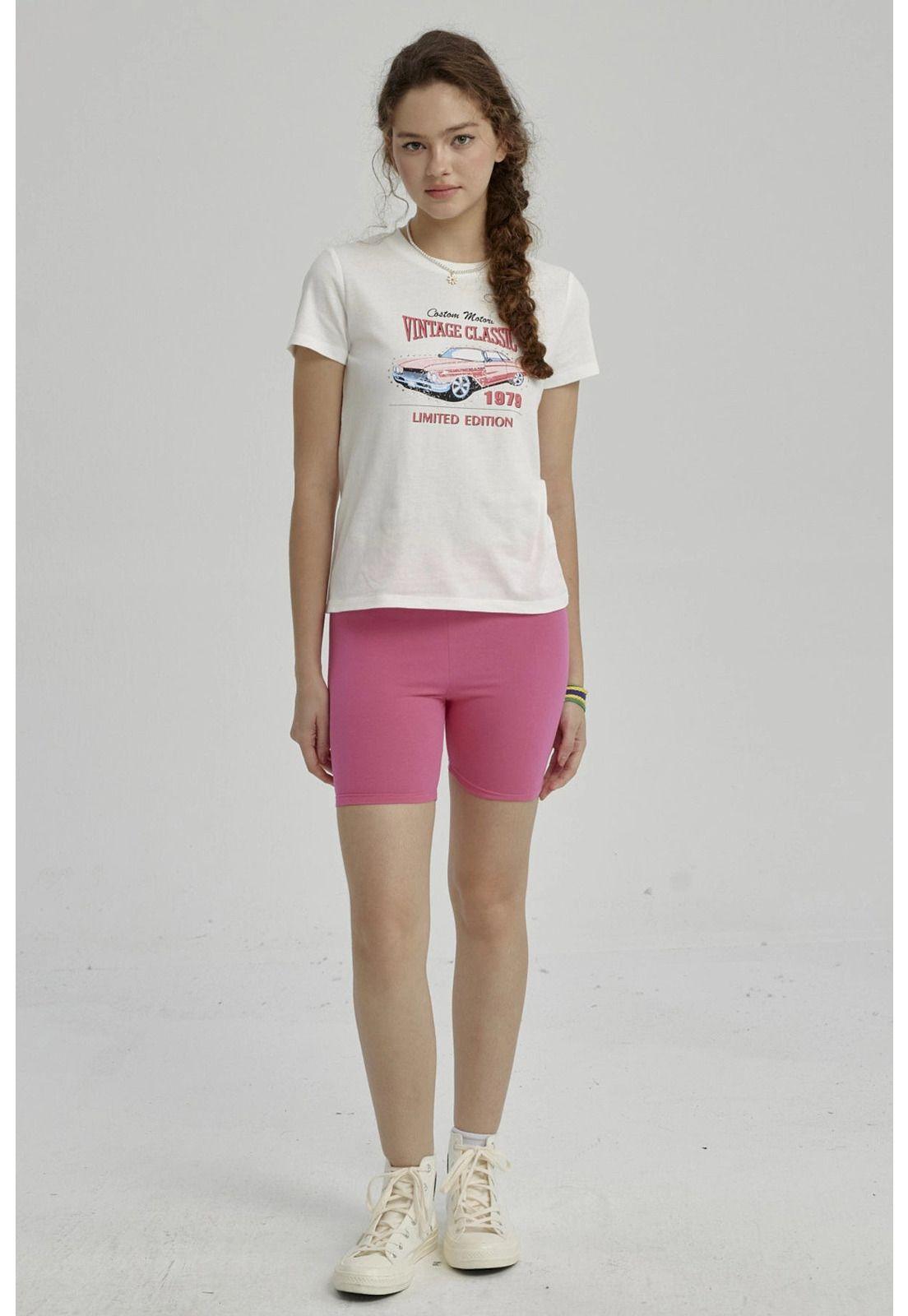 Calza Niña Biker Teens Negro-1