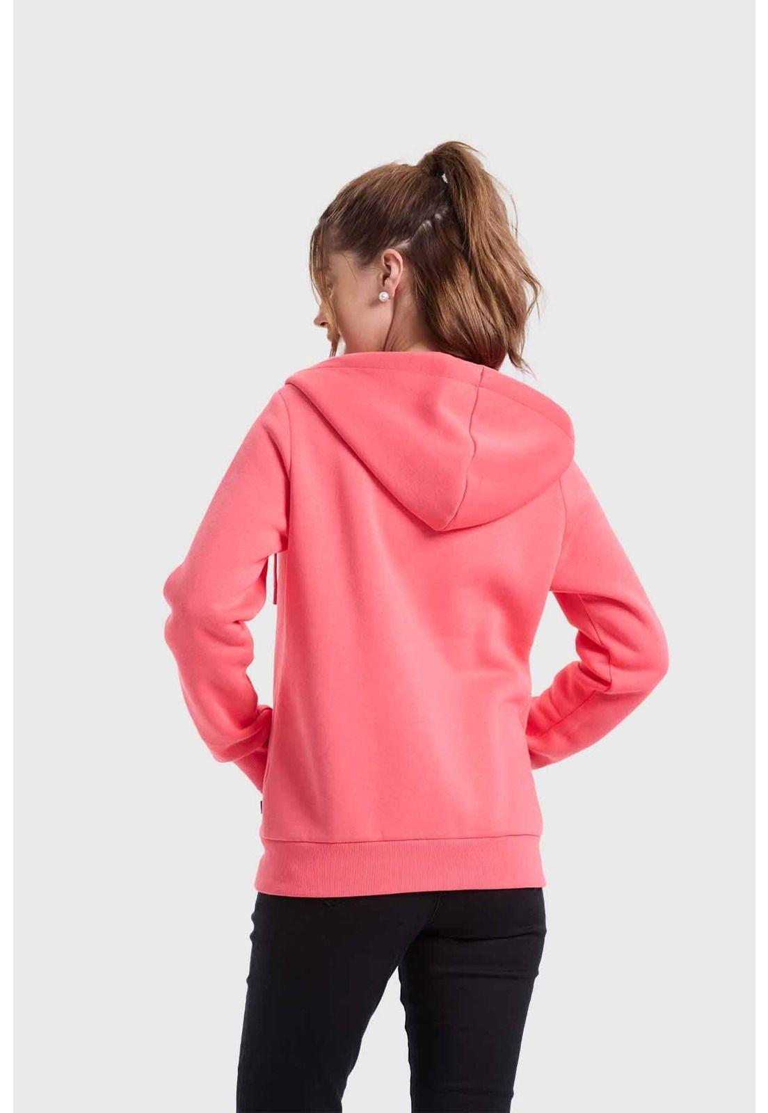 Polerón Mujer Hoodie Coral-2