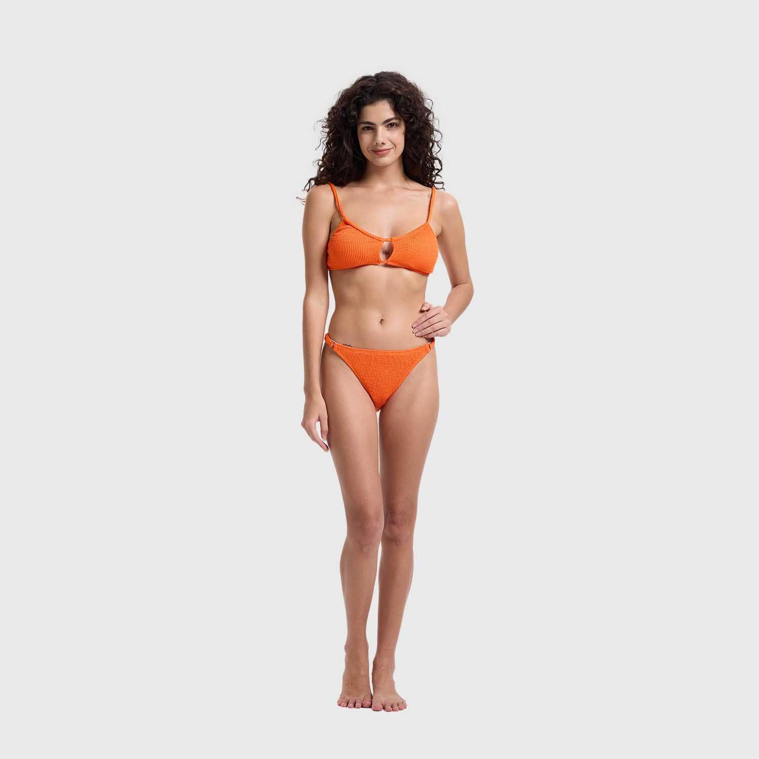 Traje De Baño Mujer Sosten Vuelo Naranjo Fashion's Park-3
