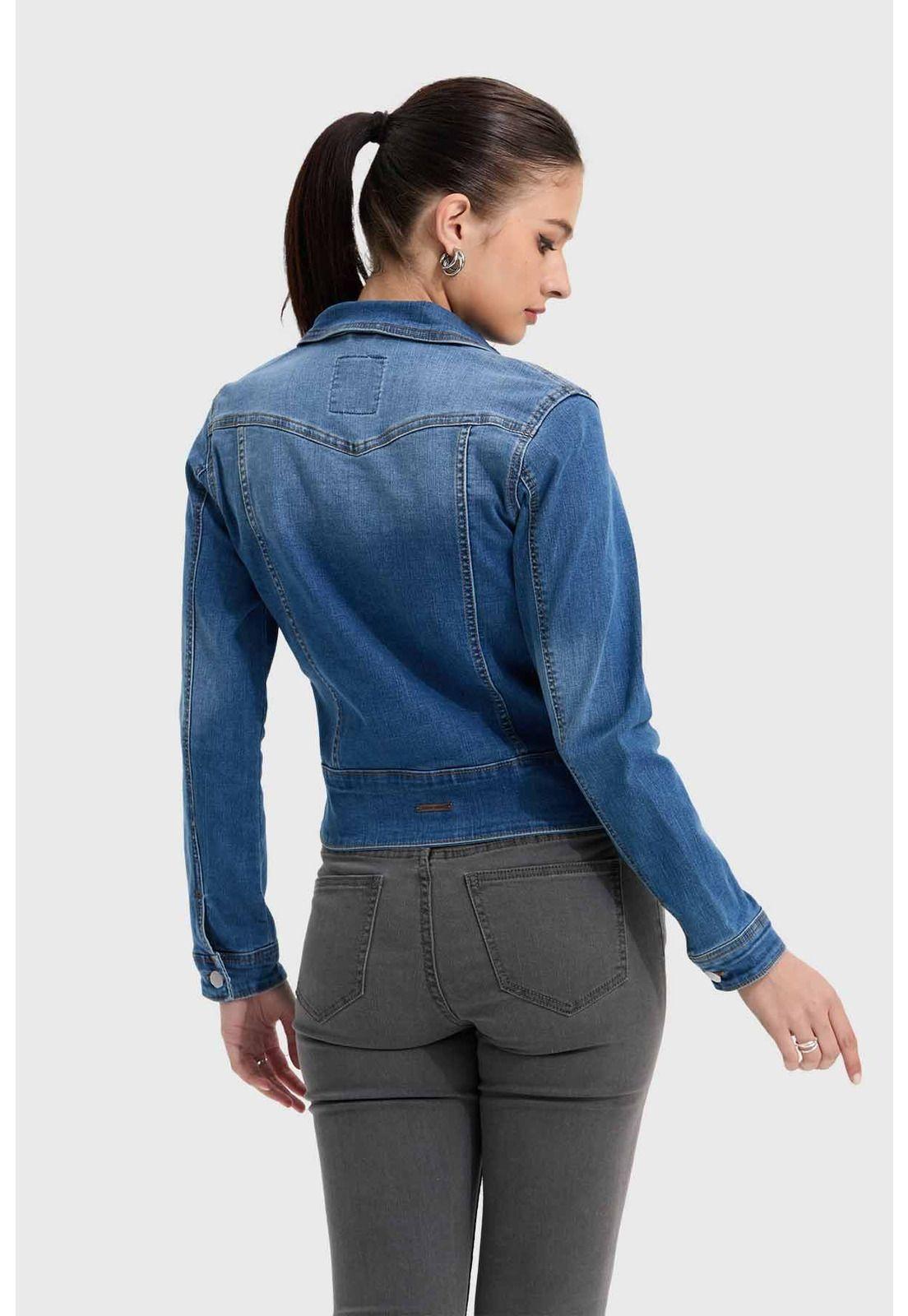 Chaqueta Mujer Clásica Azul I-2