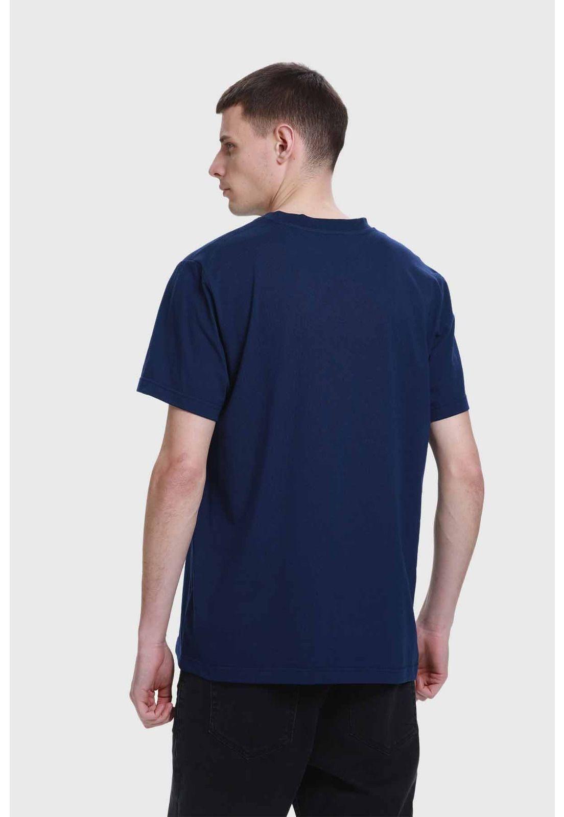 Polera Hombre Print Azul - lll-2