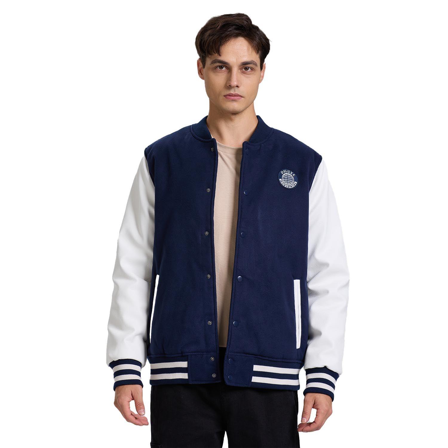 Chaqueta Hombre Varsity Azul-0