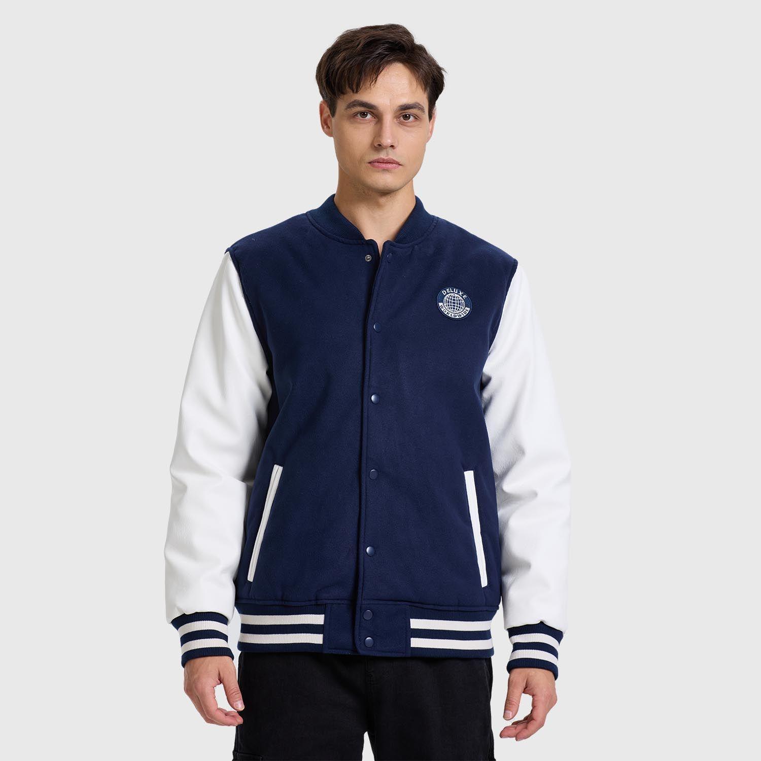 Chaqueta Hombre Varsity Azul-1