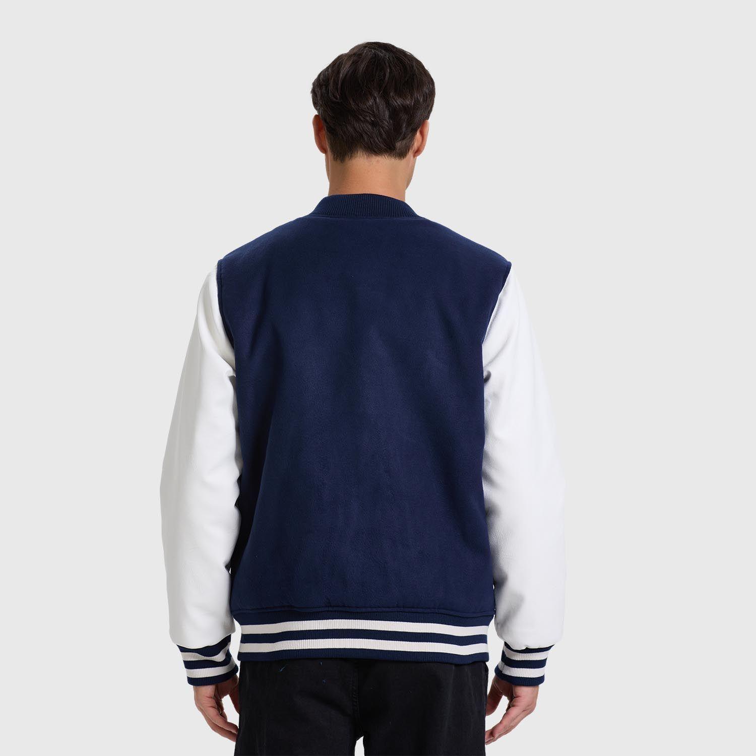 Chaqueta Hombre Varsity Azul-2