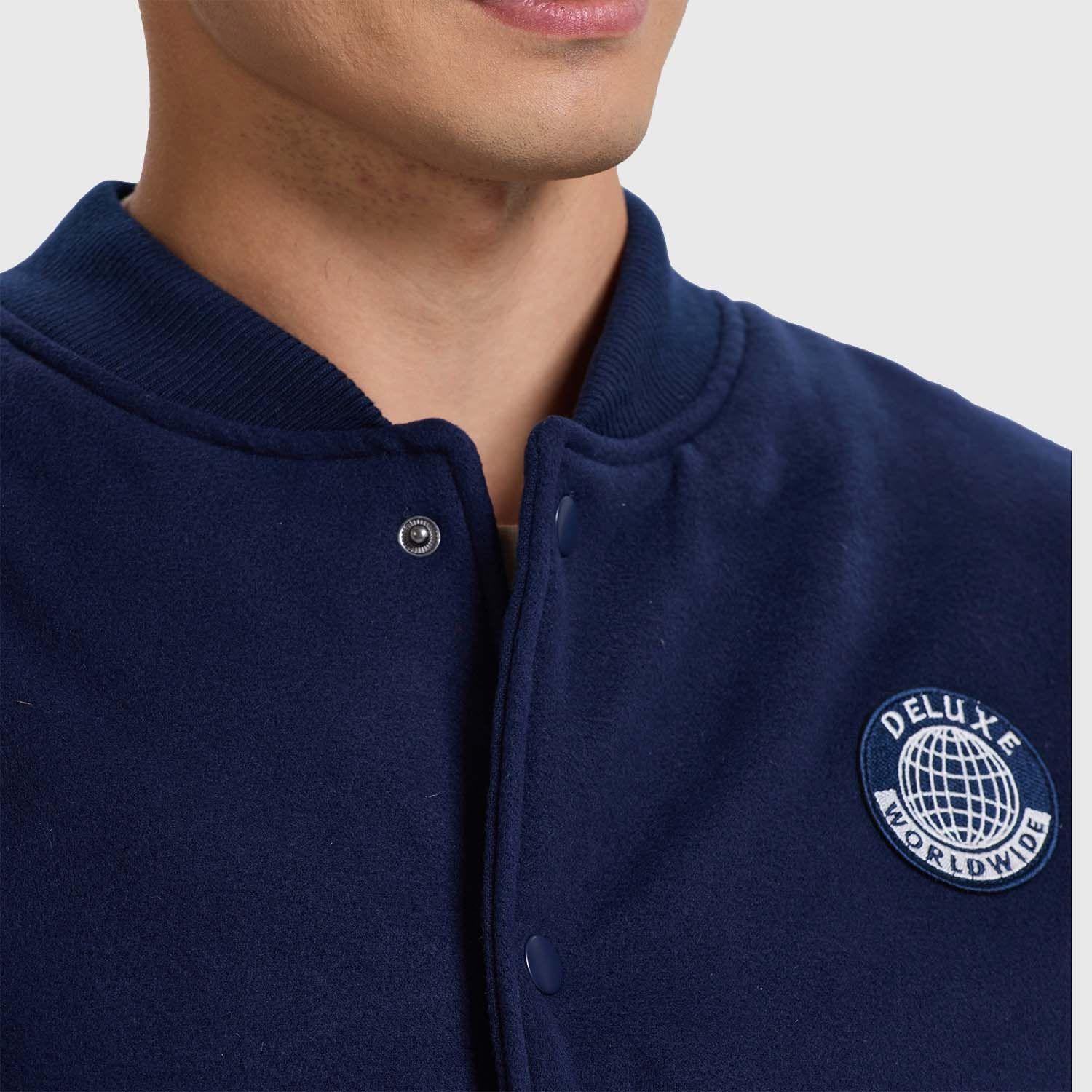 Chaqueta Hombre Varsity Azul-3