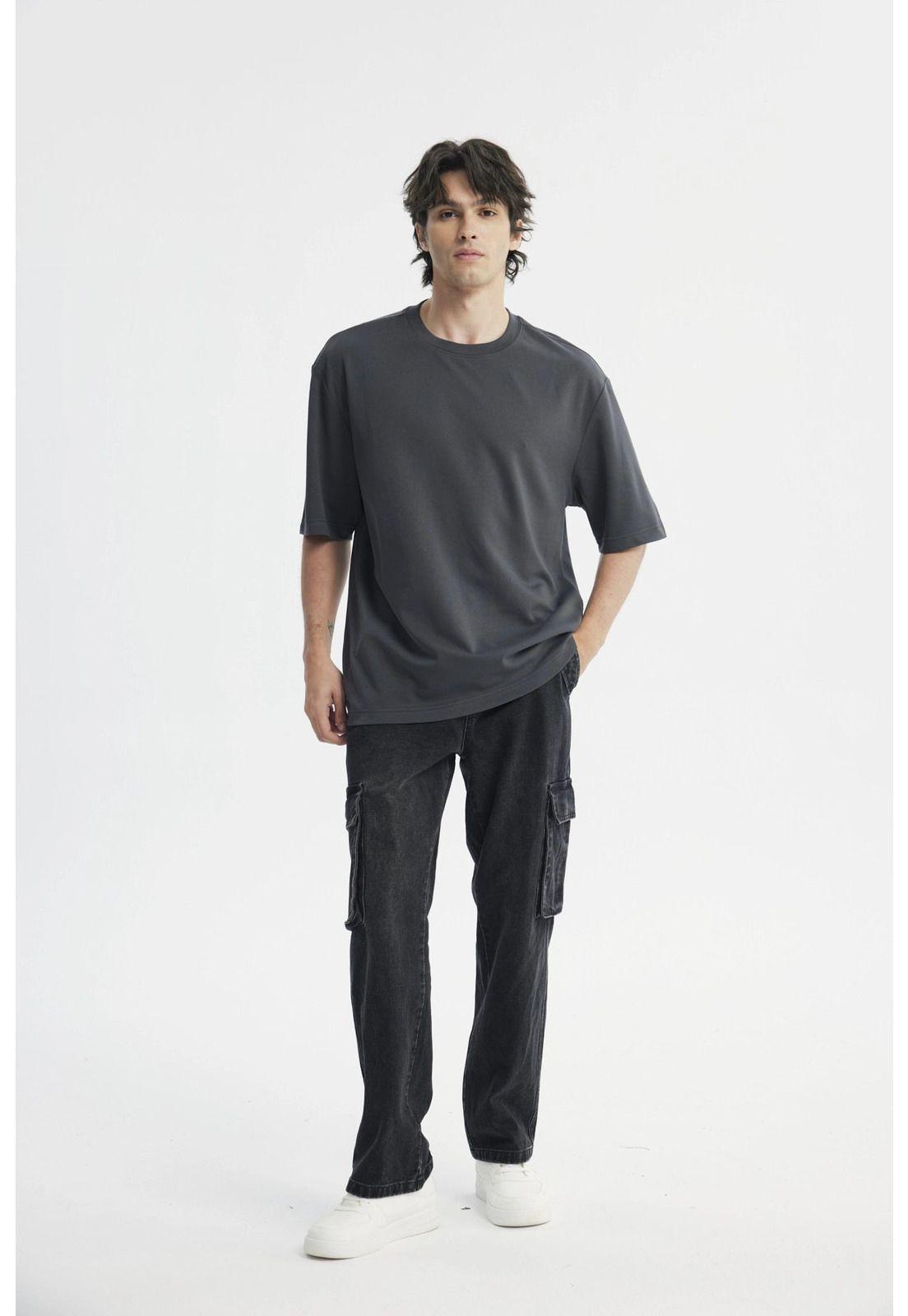 Polera Hombre Oversize Marengo - V-3