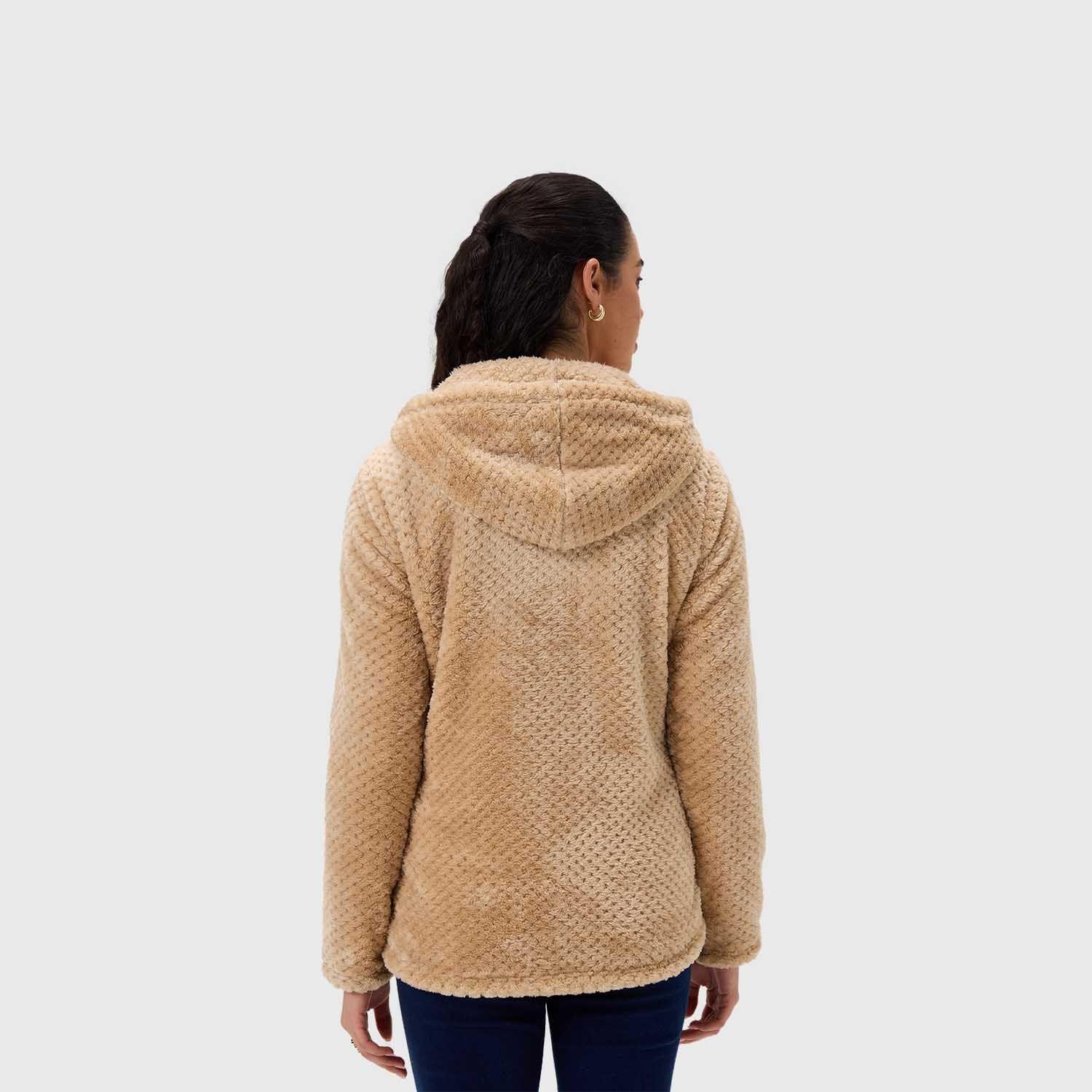 Polar Mujer Básico Beige Oscuro Fashion's Park-2