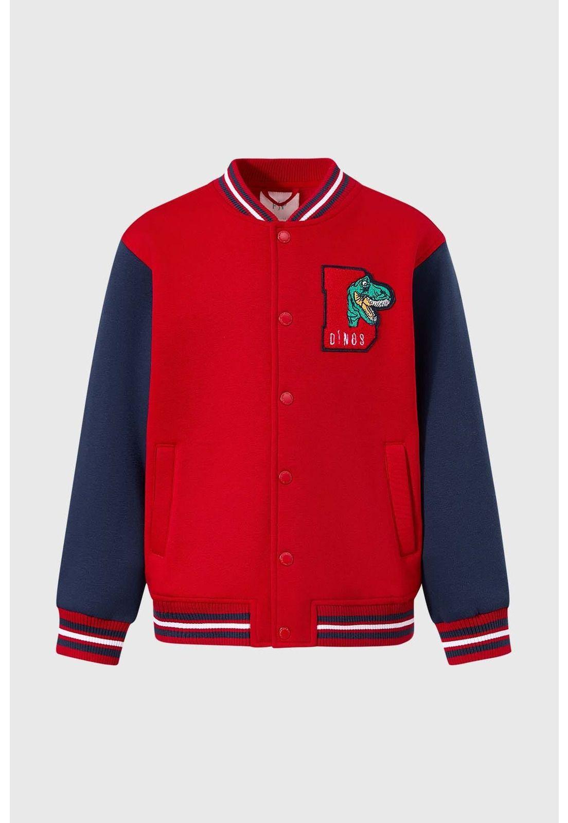 Chaqueta Niño Bomber Rojo-0