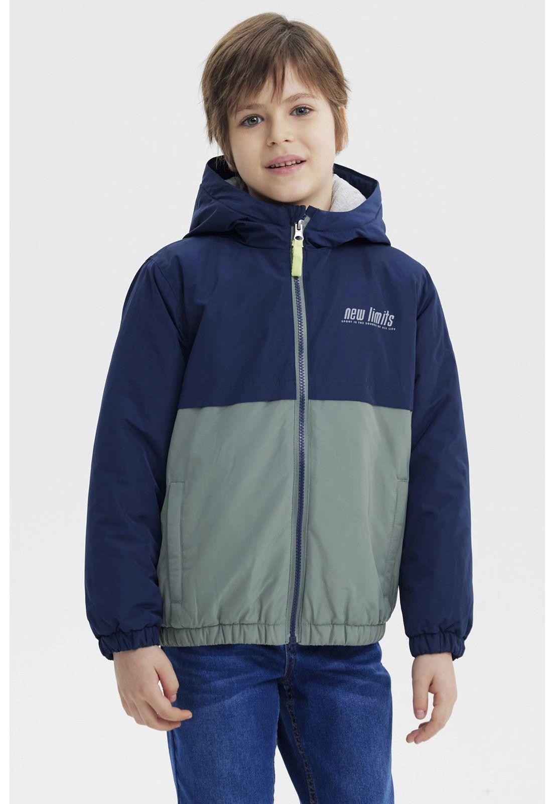 Chaqueta Niño Slim Azul Oscuro-0