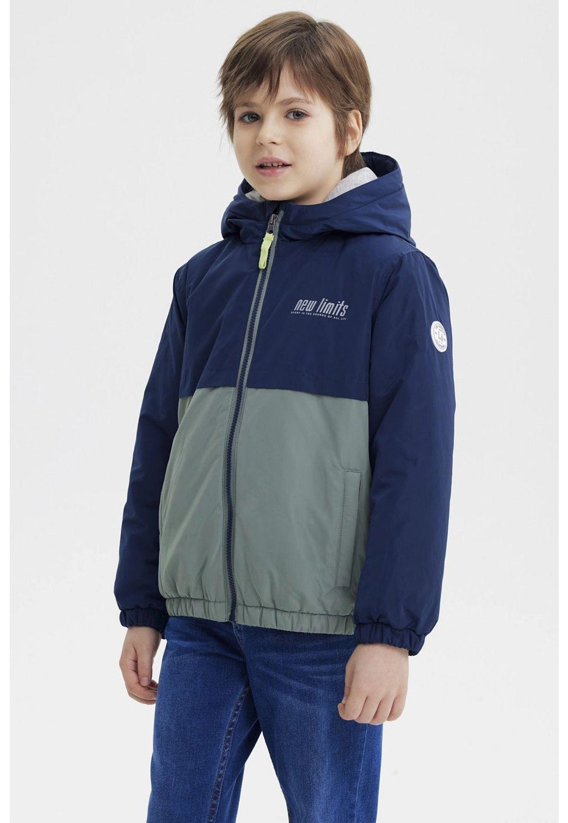 Chaqueta Niño Slim Azul Oscuro-1
