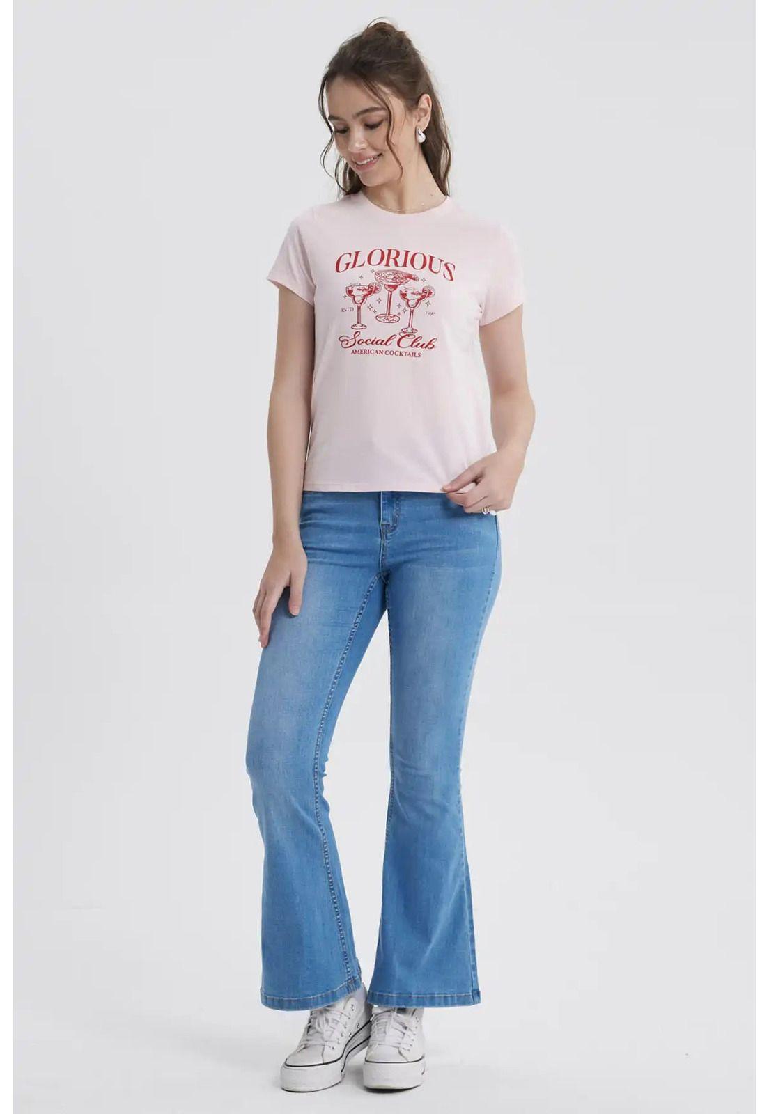 Jeans Mujer Flare Vale Azul Claro-3